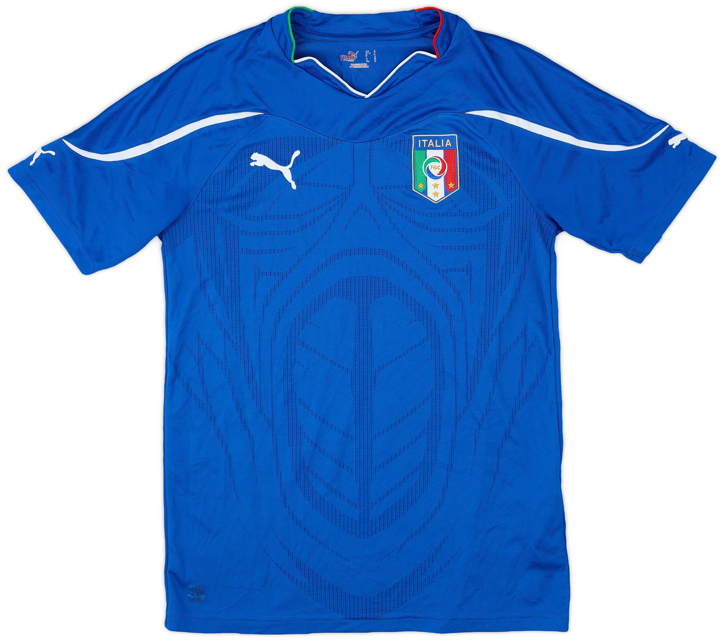 2010-12 Italy Home Shirt - 8/10 - (S)