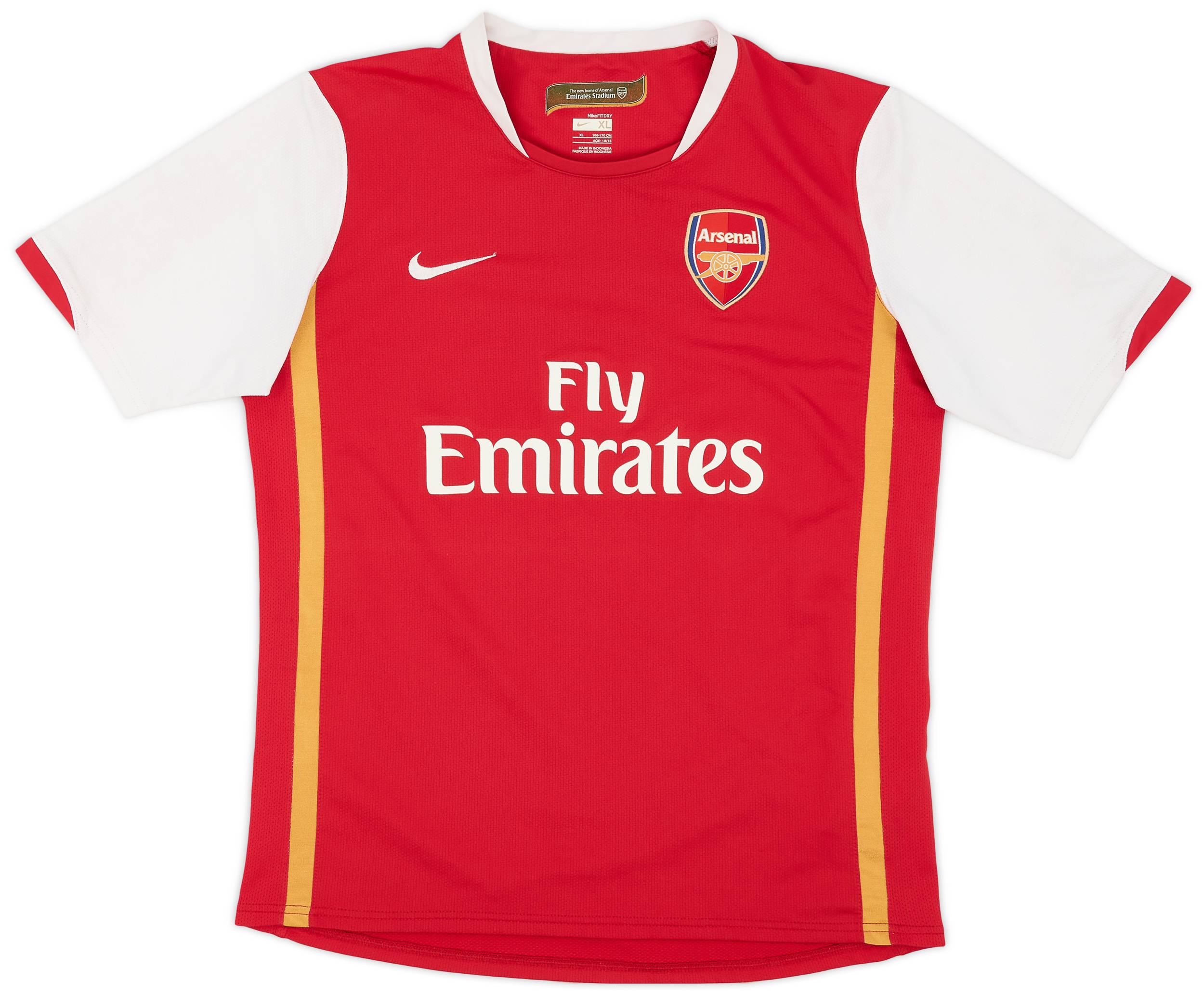 2006-08 Arsenal Home Shirt - 9/10 - (XL.Boys)