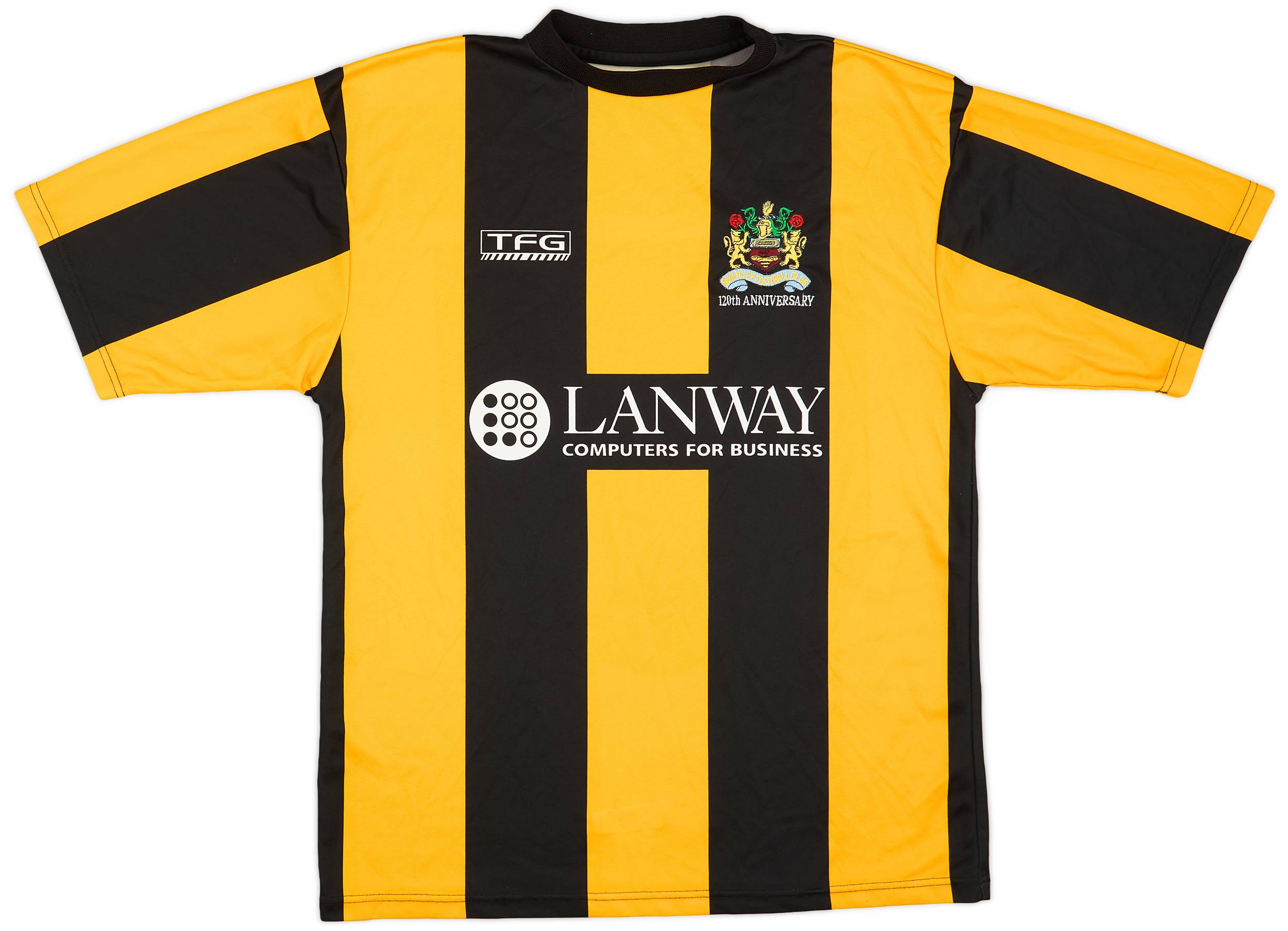 2002-03 Burnley Third '120th Anniversary' Shirt - 8/10 - (M)