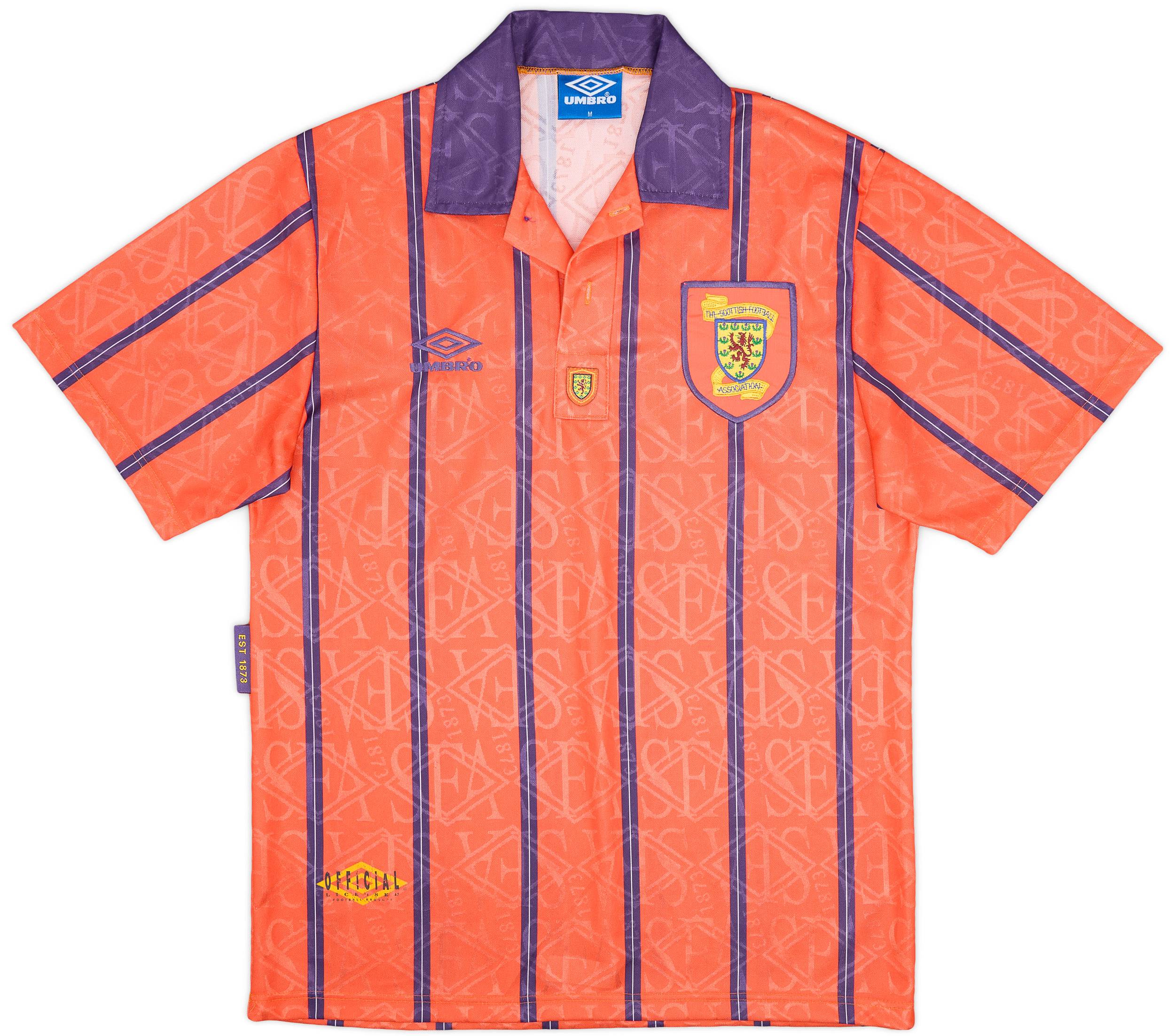 1993-95 Scotland Away Shirt - 9/10 - (M)