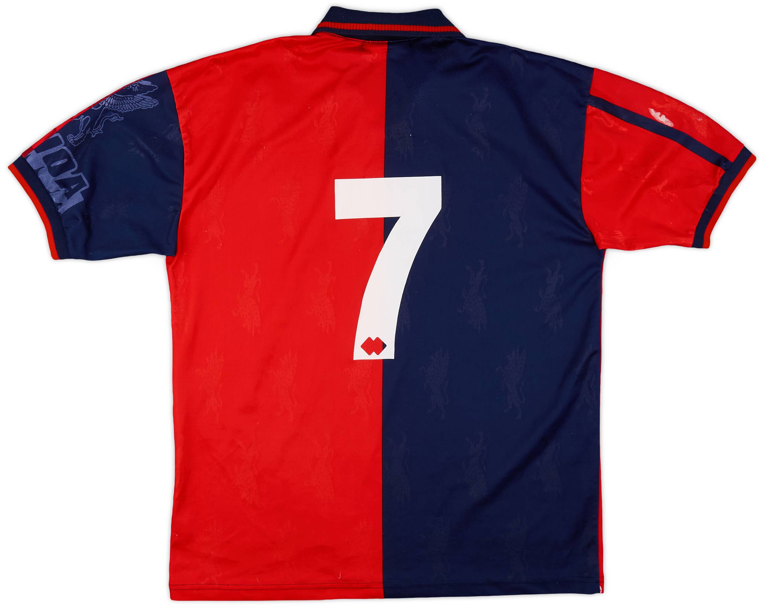 1997-98 Genoa Home Shirt #7 - 5/10 - (XL)
