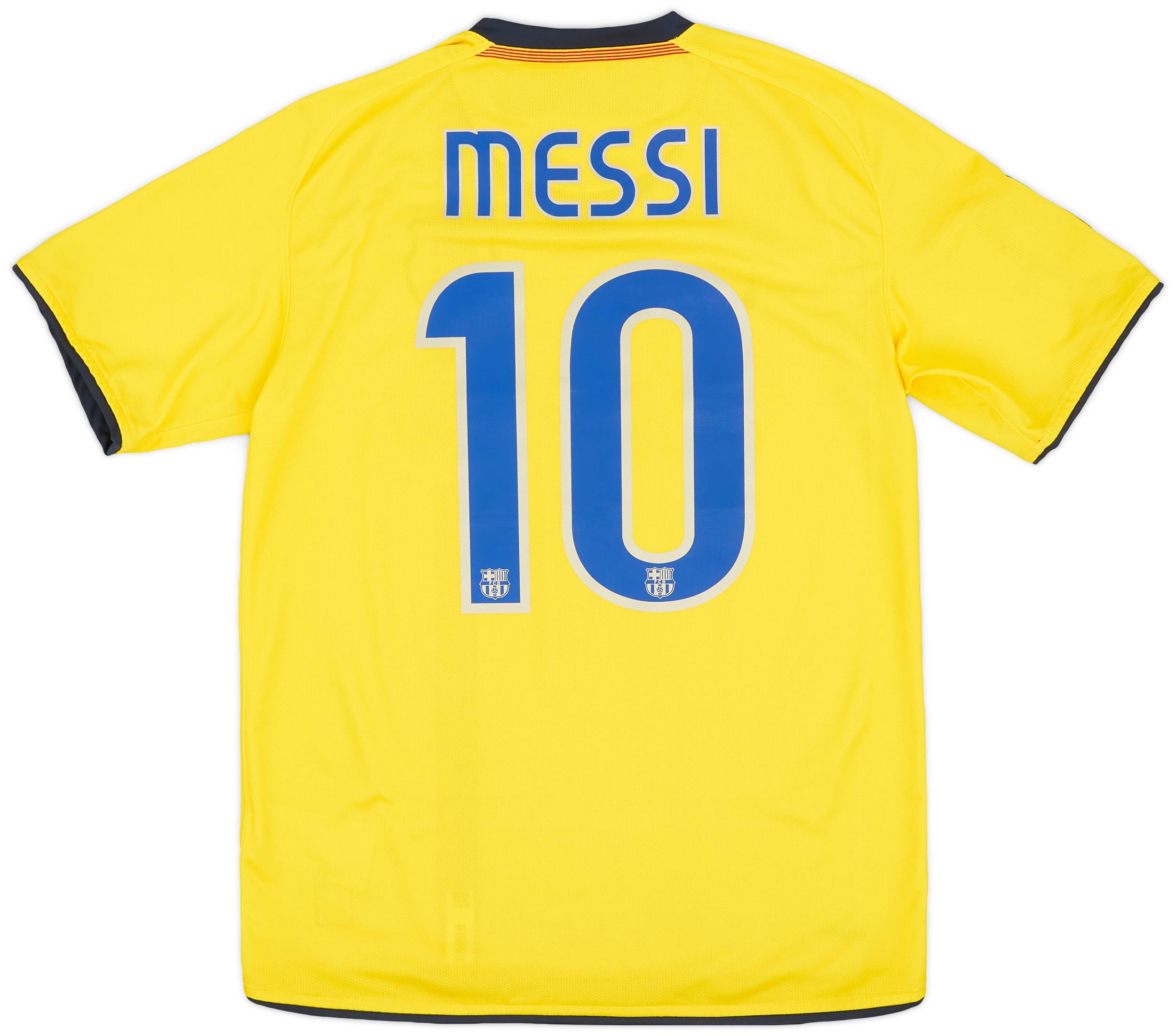 2008-10 Barcelona Away Shirt Messi #10 - 8/10 - (S)