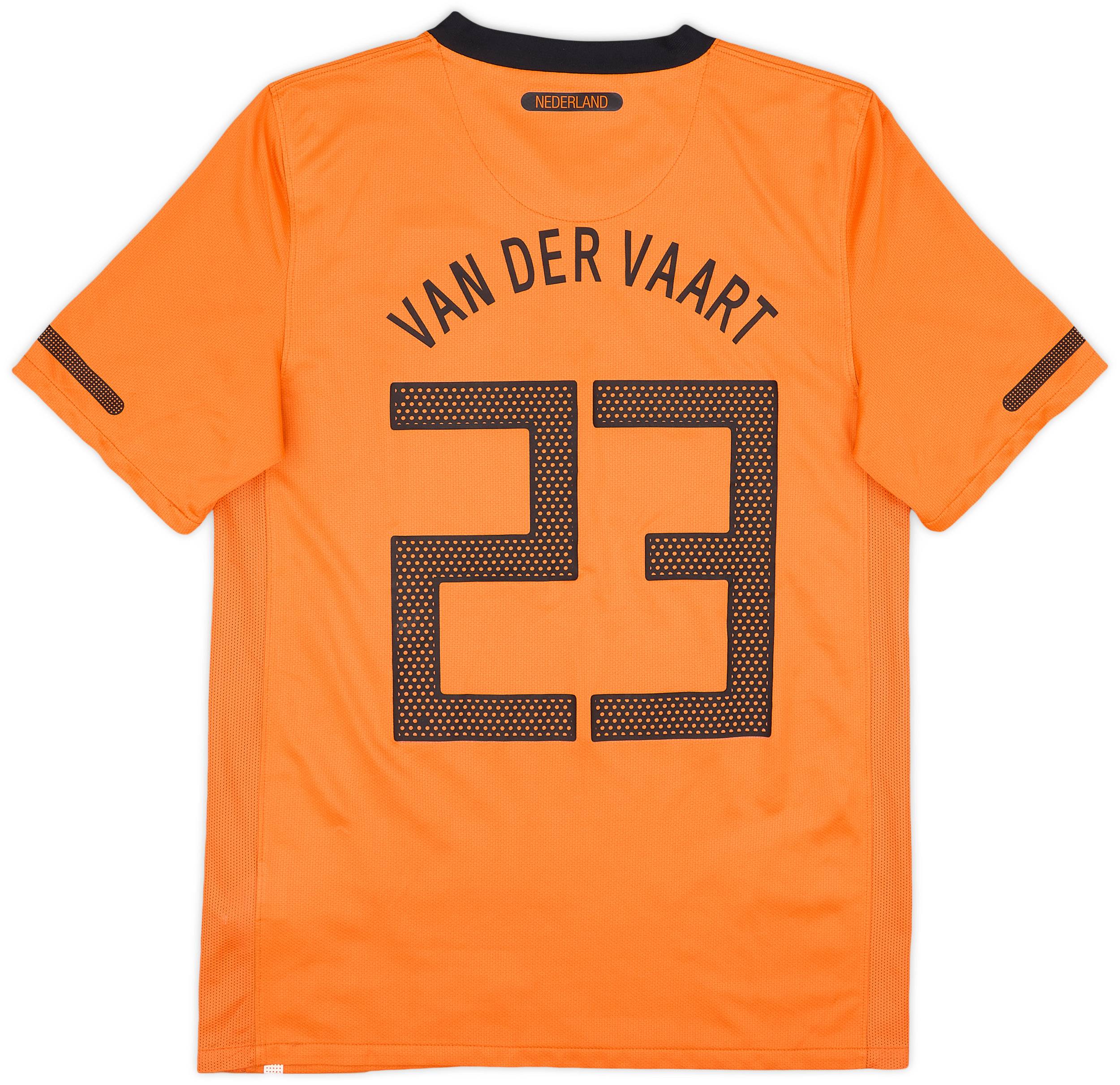 グランドセール 2010-11 (S) - 8/10 - #23 Vaart der van Shirt Home Netherlands ウェア