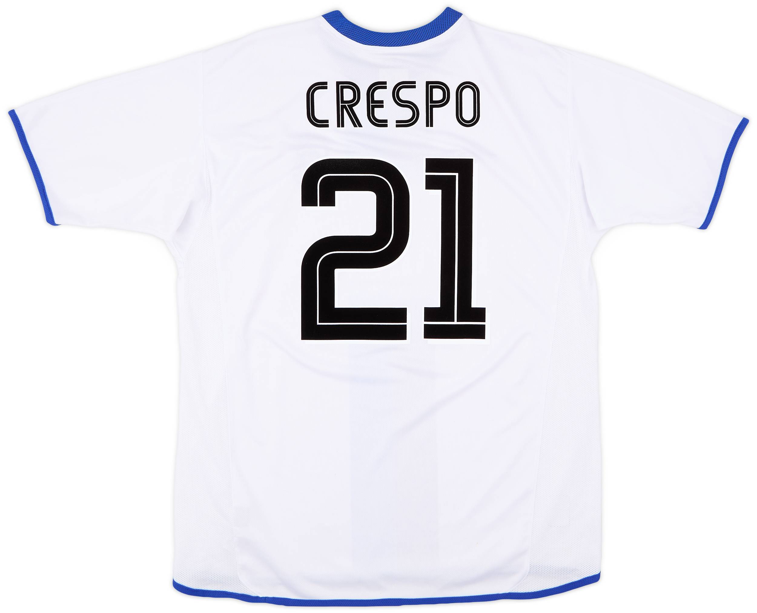 2003-05 Chelsea Away Shirt Crespo #21 - 7/10 - (L)