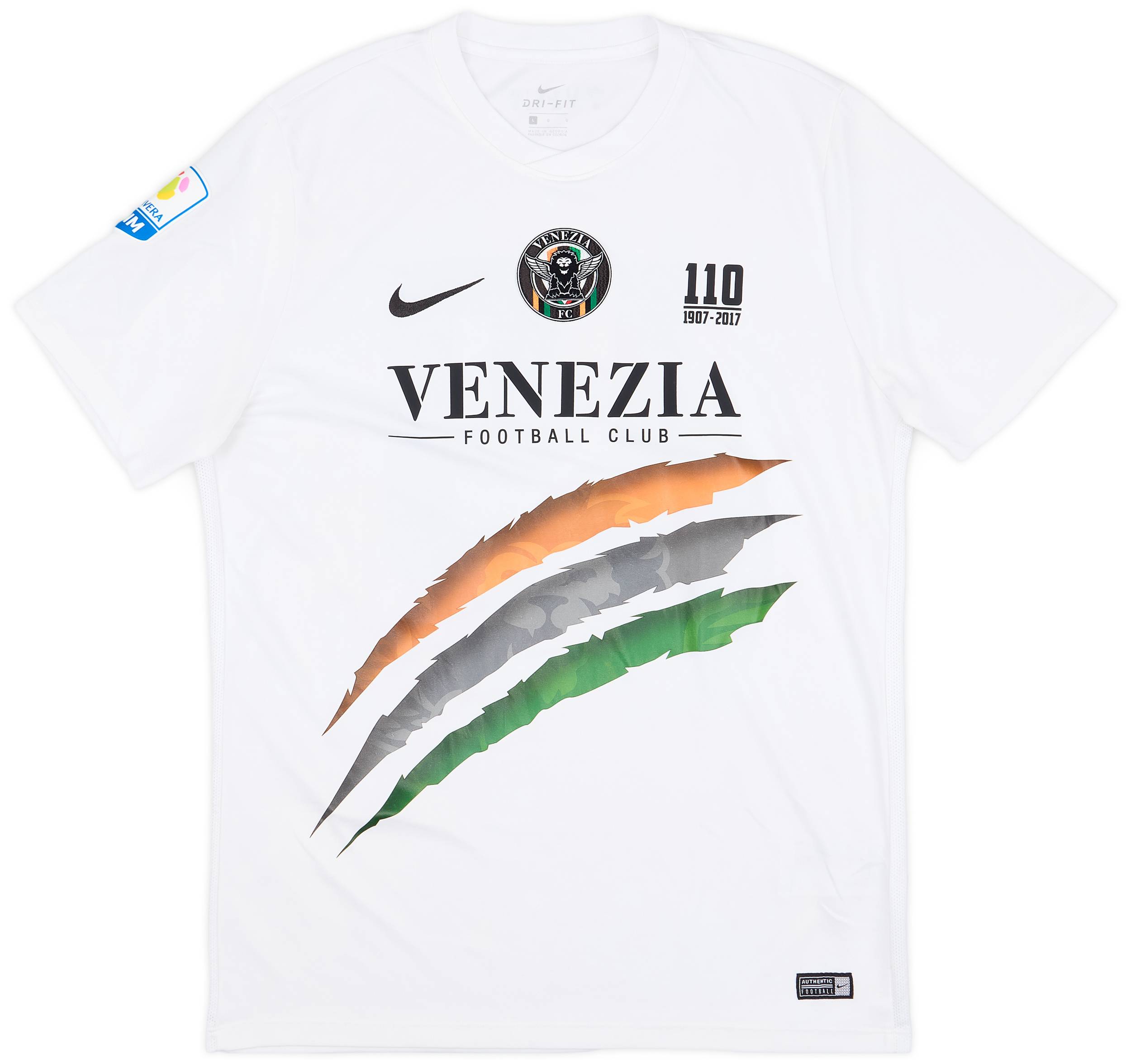 2017-18 Venezia Primavera Match Issue Away Shirt #19 - 9/10 - (L)