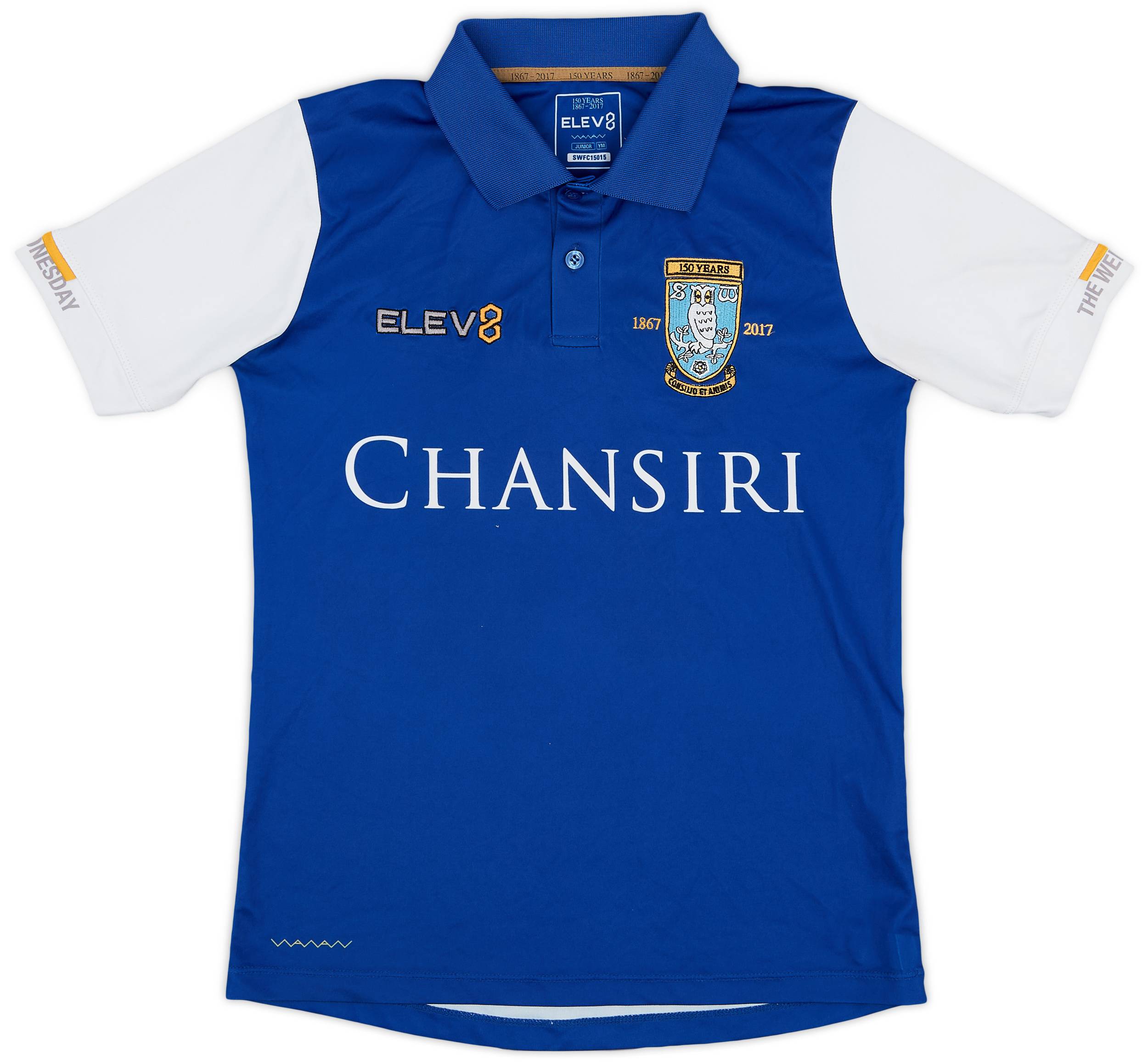 2017-18 Sheffield Wednesday Home Shirt - 8/10 - (M.Boys)