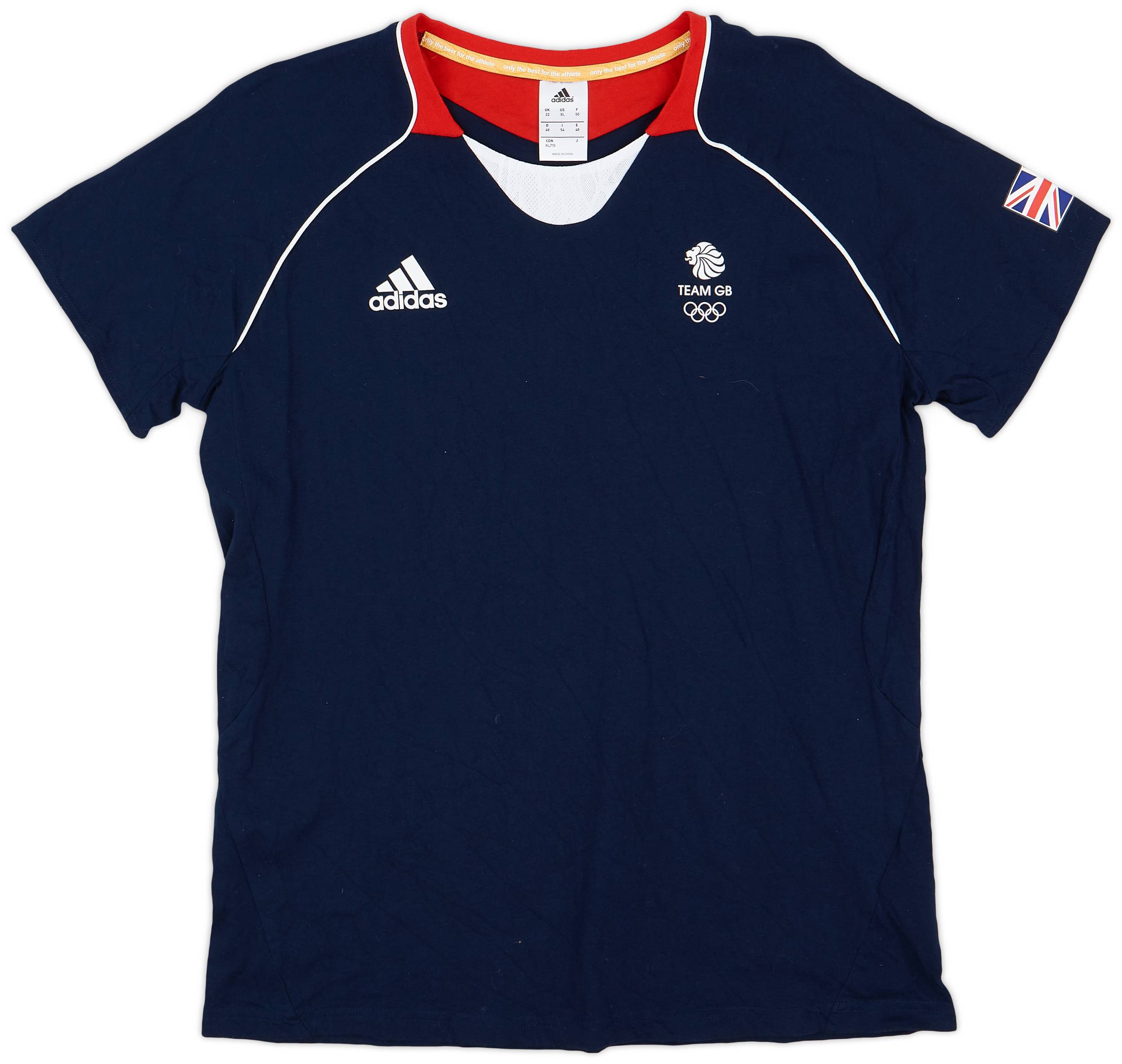 2014 Team GB Olympics adidas Cotton Tee 10 10 Womens XL