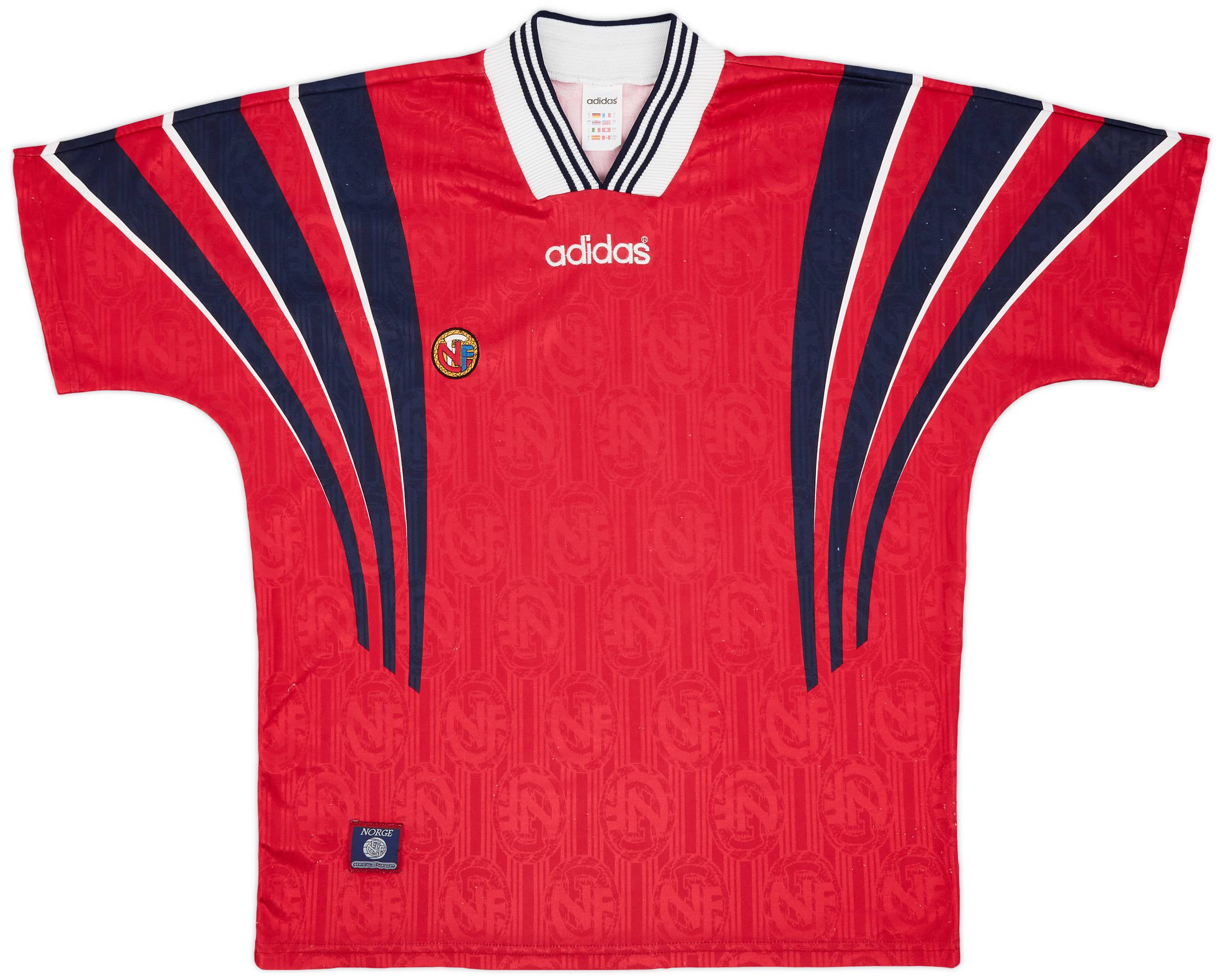 1996-97 Norway Home Shirt - 8/10 - (L)