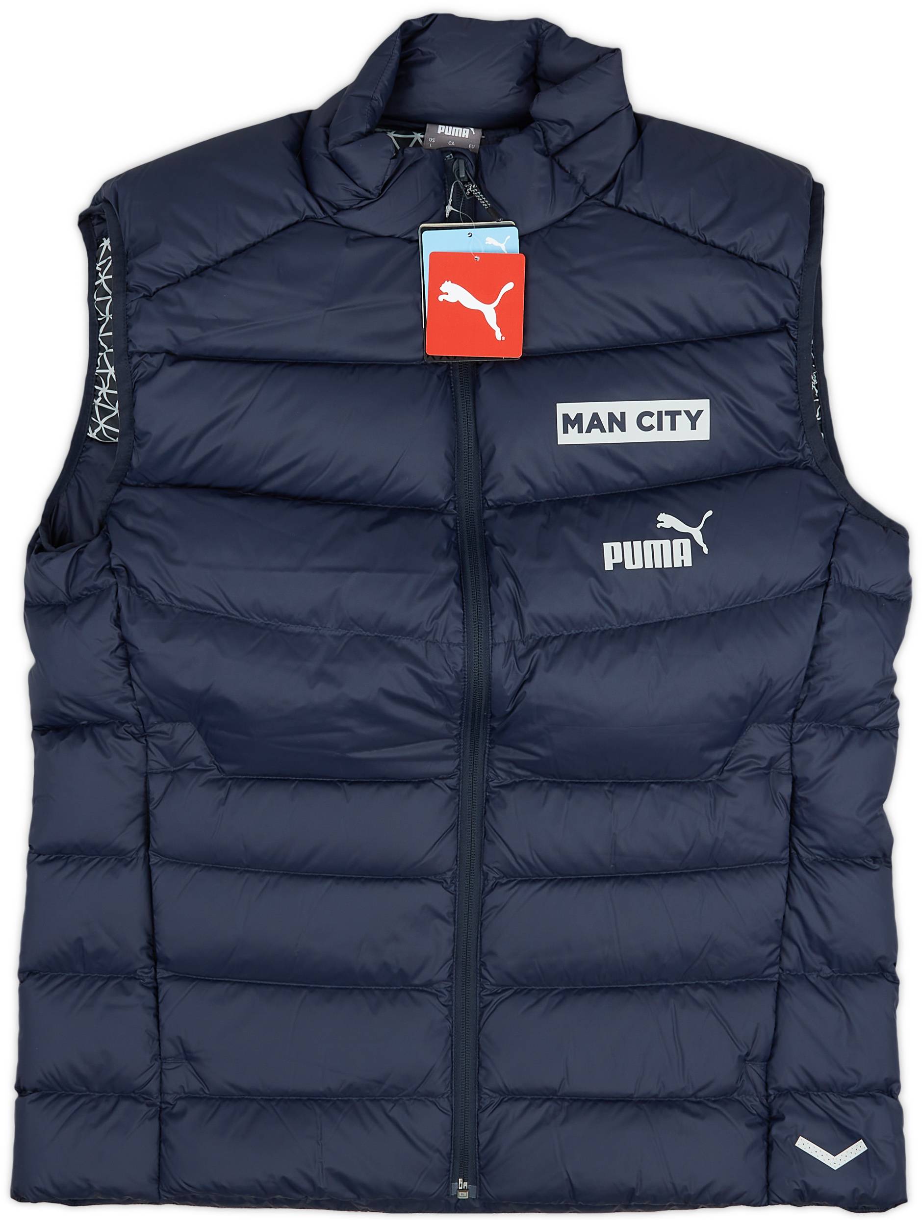 2022-23 Manchester City Puma Casuals Padded Gilet