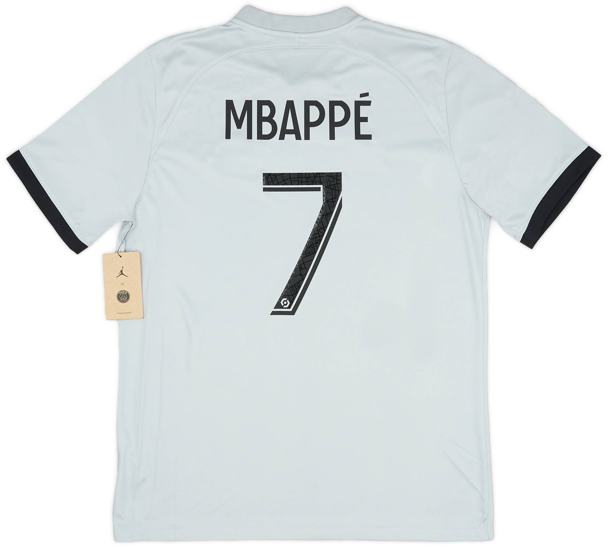 2022-23 Paris Saint-Germain Away Shirt Mbappé #7