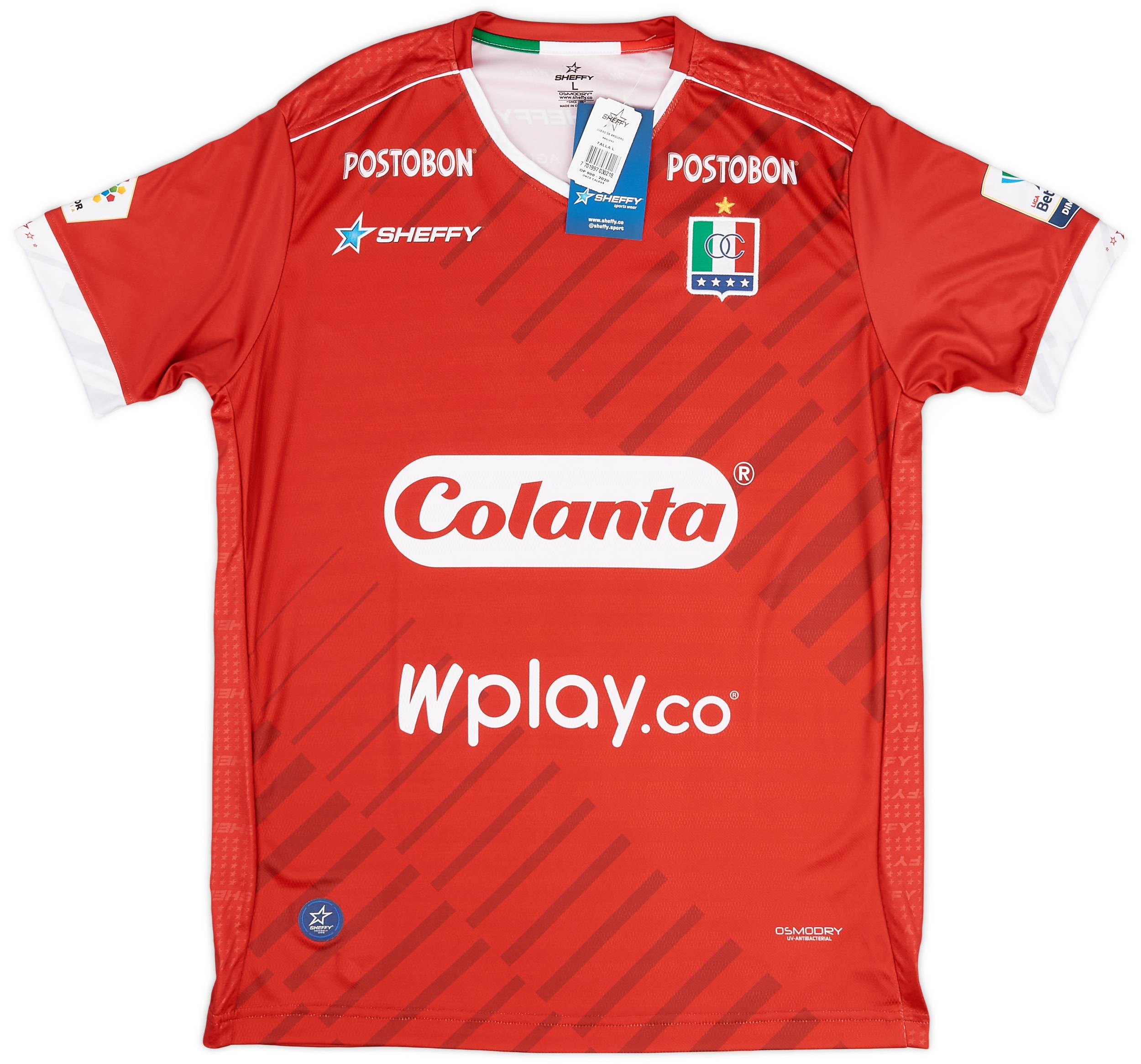 2020 CD Once Caldas GK S/S Shirt (L)