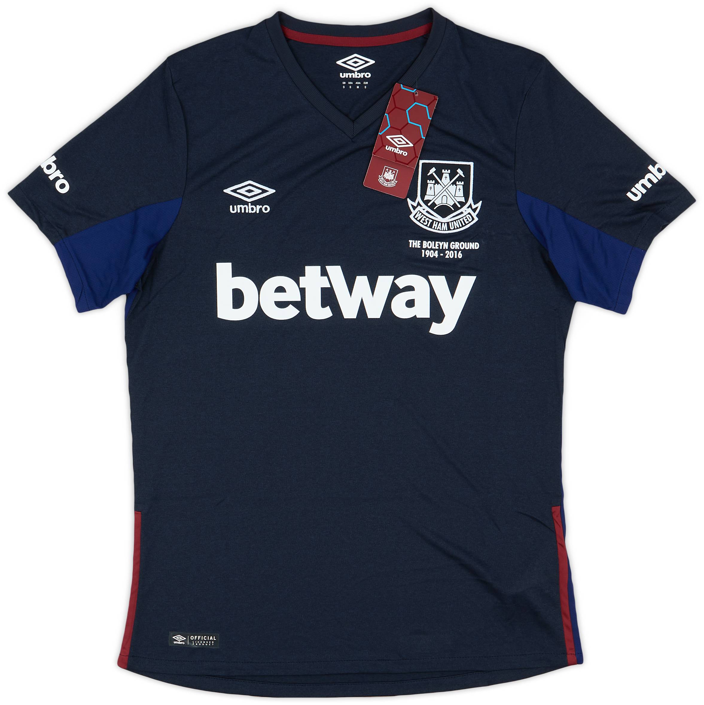 2015-16 West Ham Third Shirt (S)