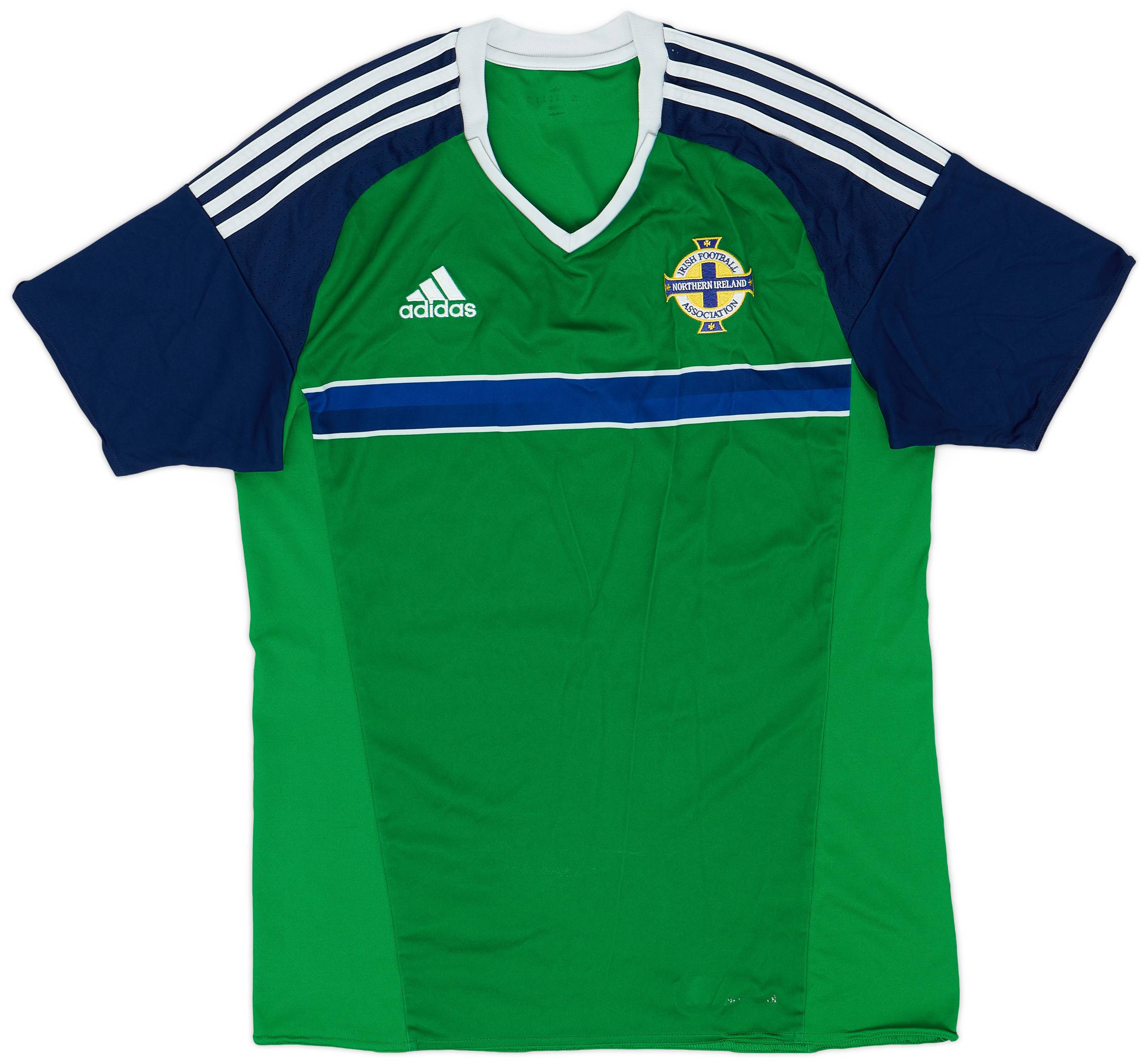 2016-17 Northern Ireland Home Shirt - 7/10 - (M)