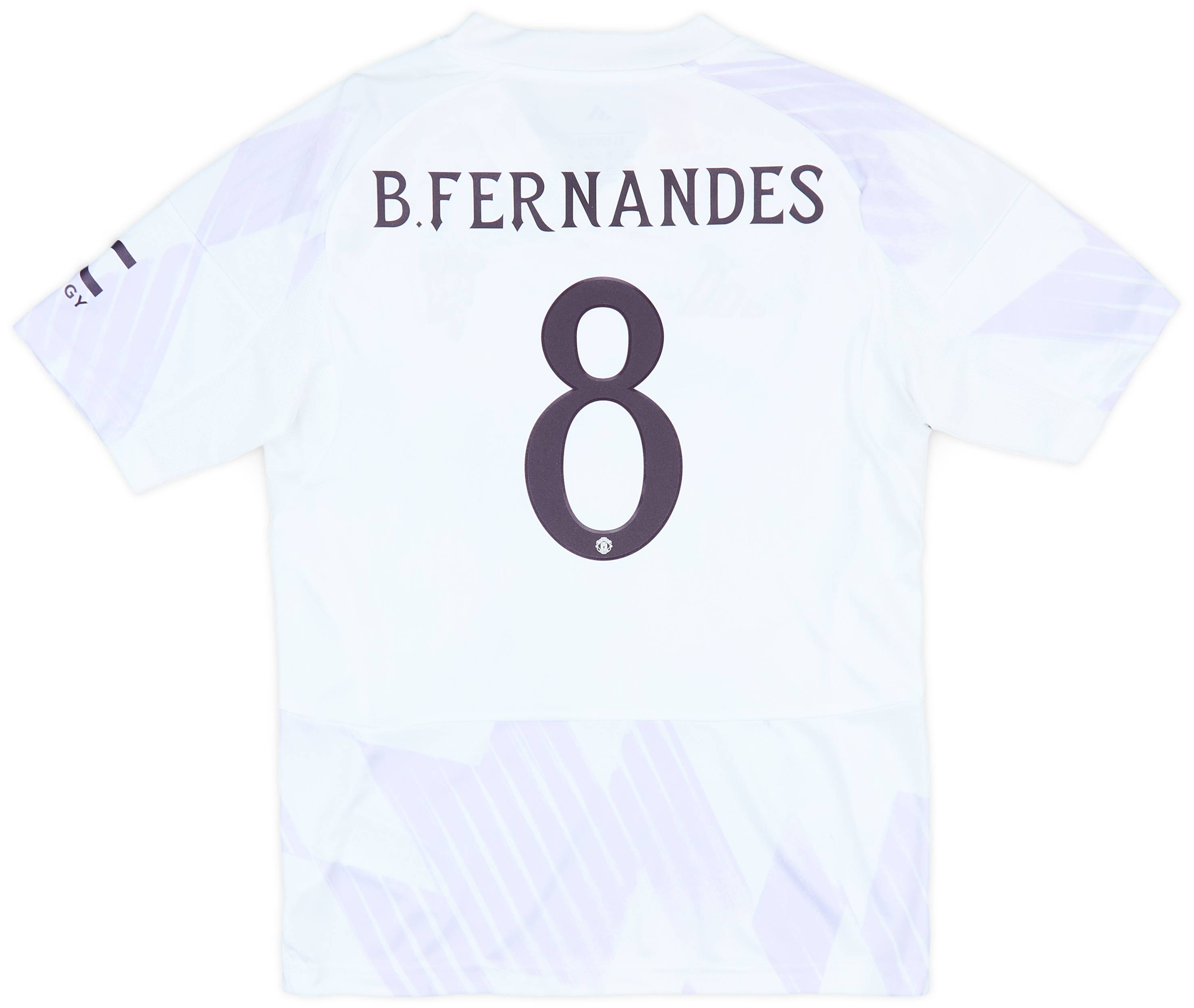 2025-26 Manchester United Away Shirt B.Fernandes #8 (KIDS)