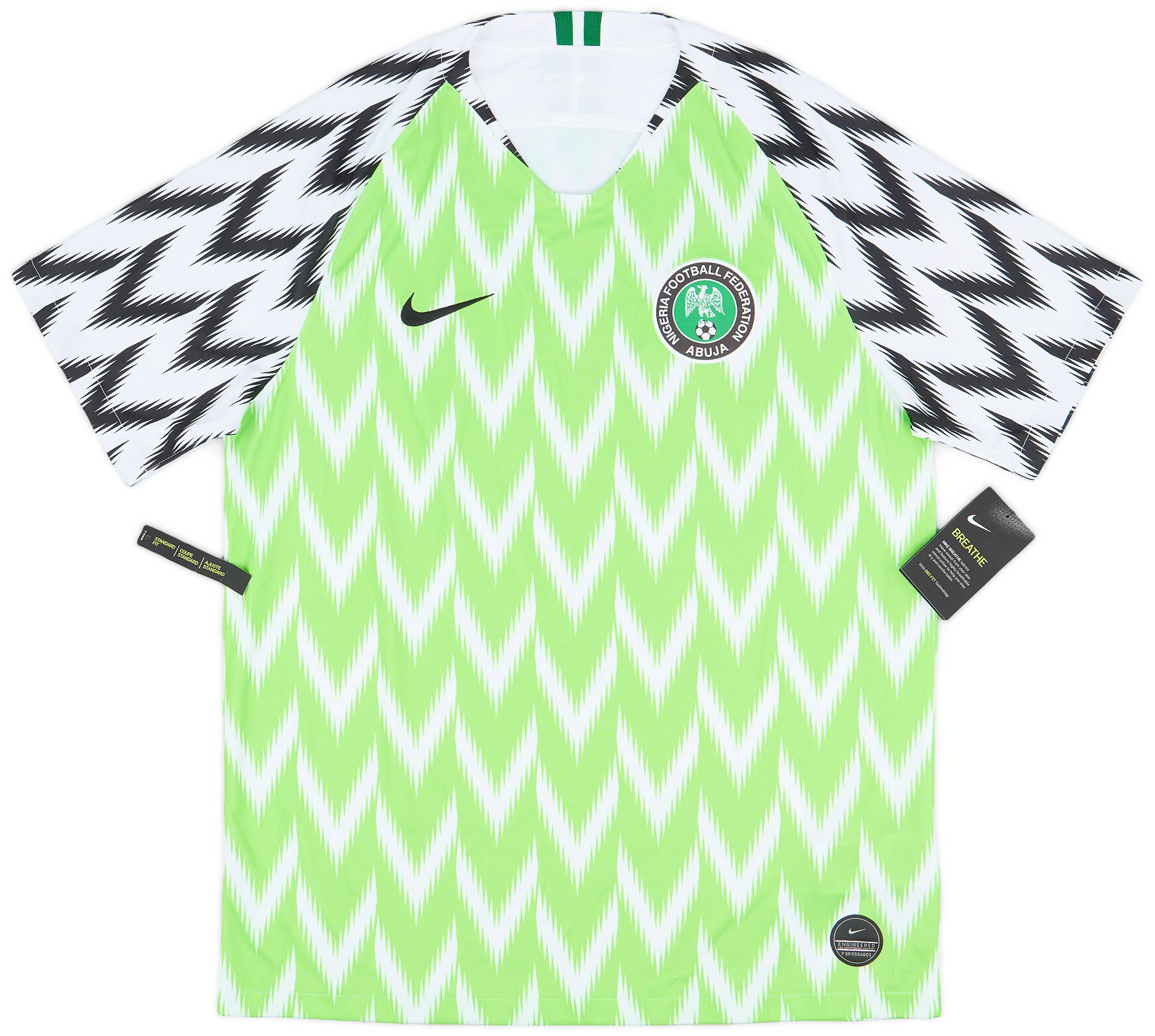 2018-19 Nigeria Home Shirt (L)