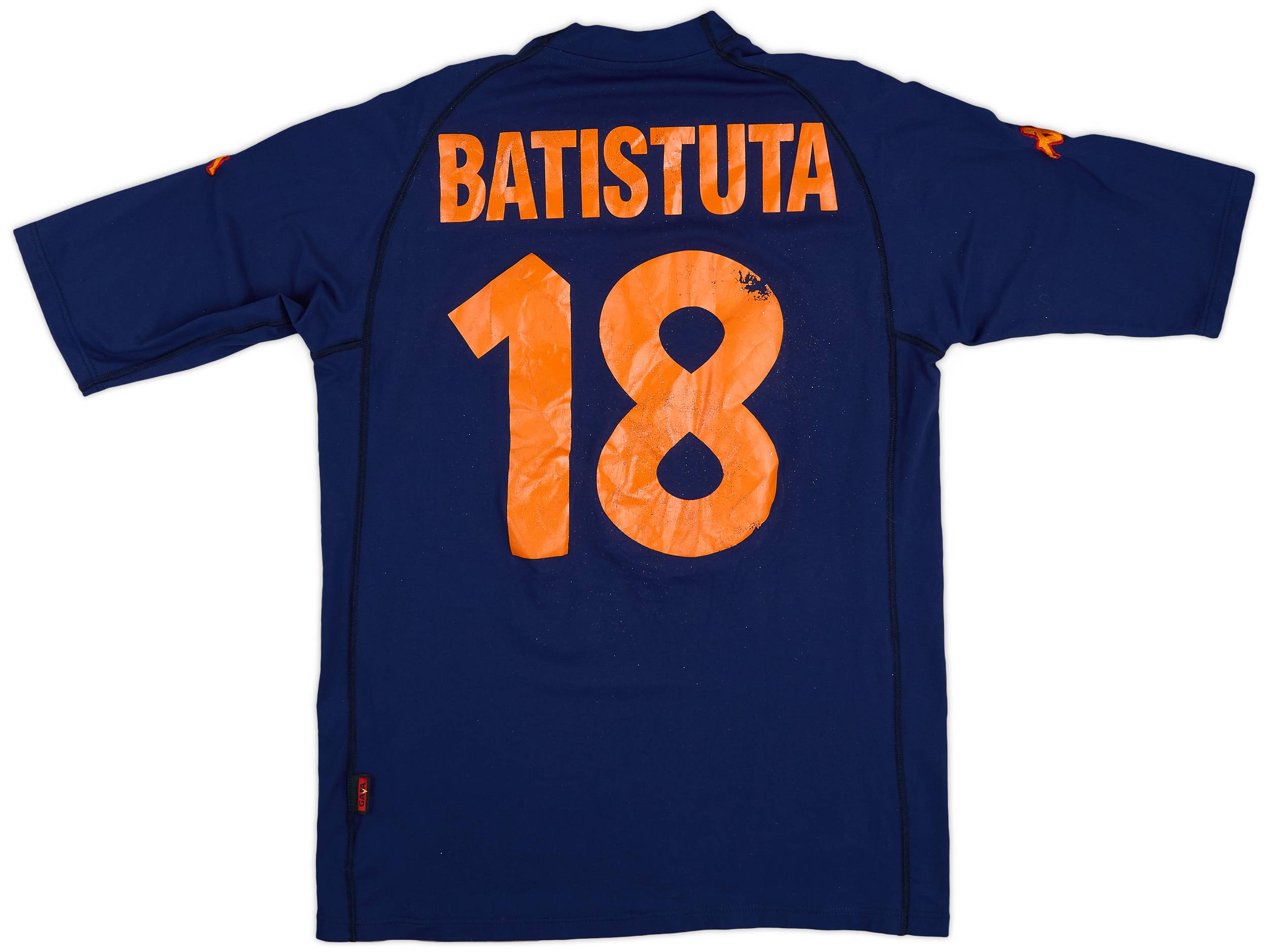 2000-01 Roma Third Shirt Batistuta #18 - 5/10 - (XL)