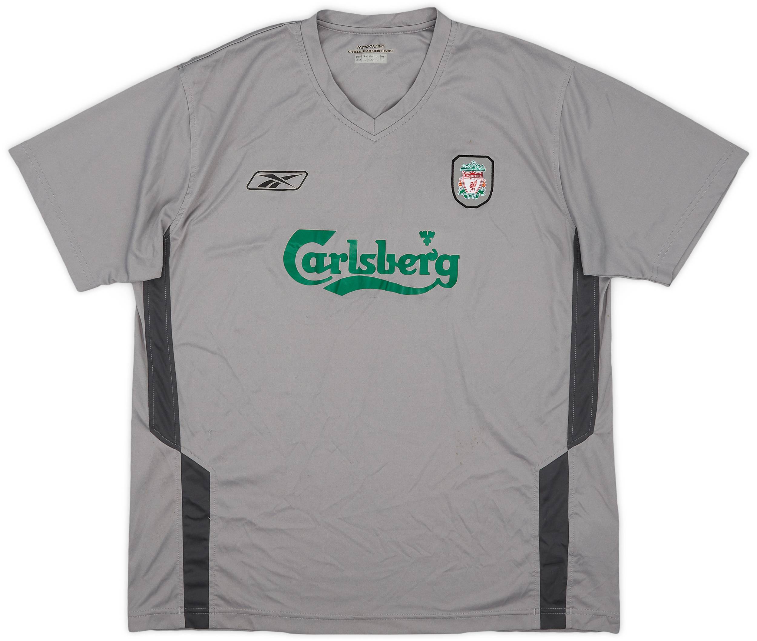 2004-05 Liverpool Reebok Training Shirt - 7/10 - (L)