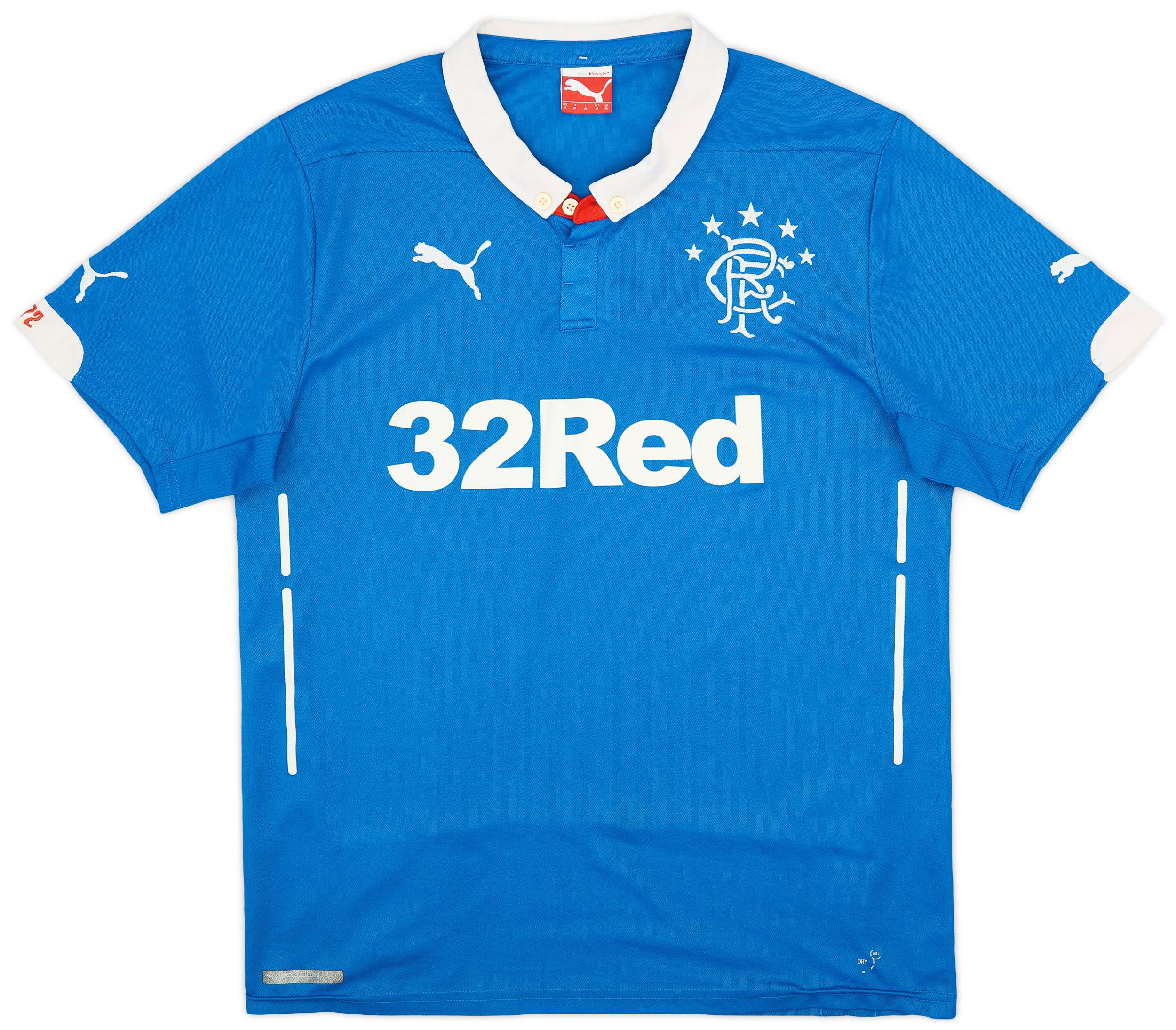 2014-15 Rangers Home Shirt - 8/10 - (M)