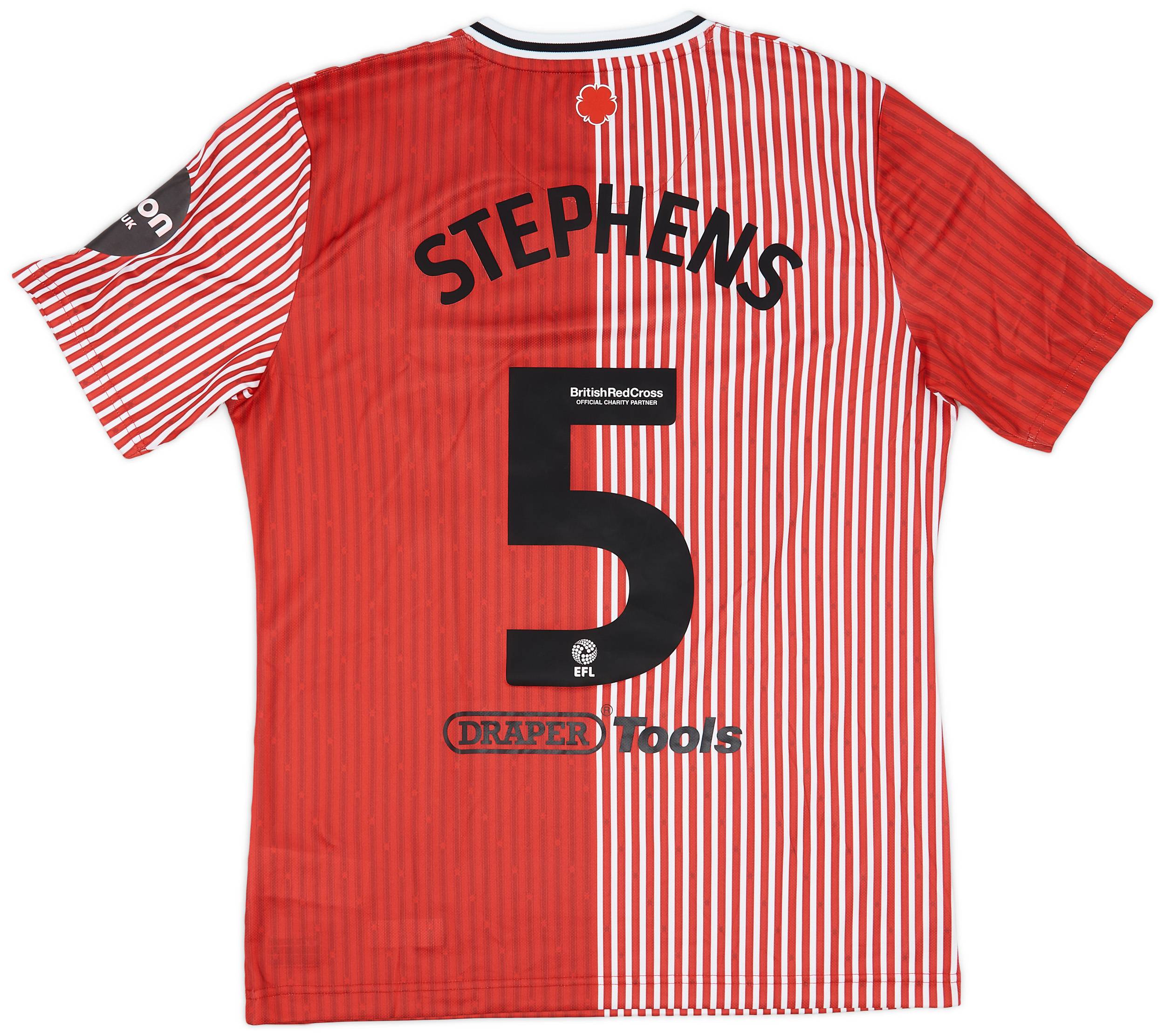 2023-24 Southampton Match Issue Home Shirt Stephens #5