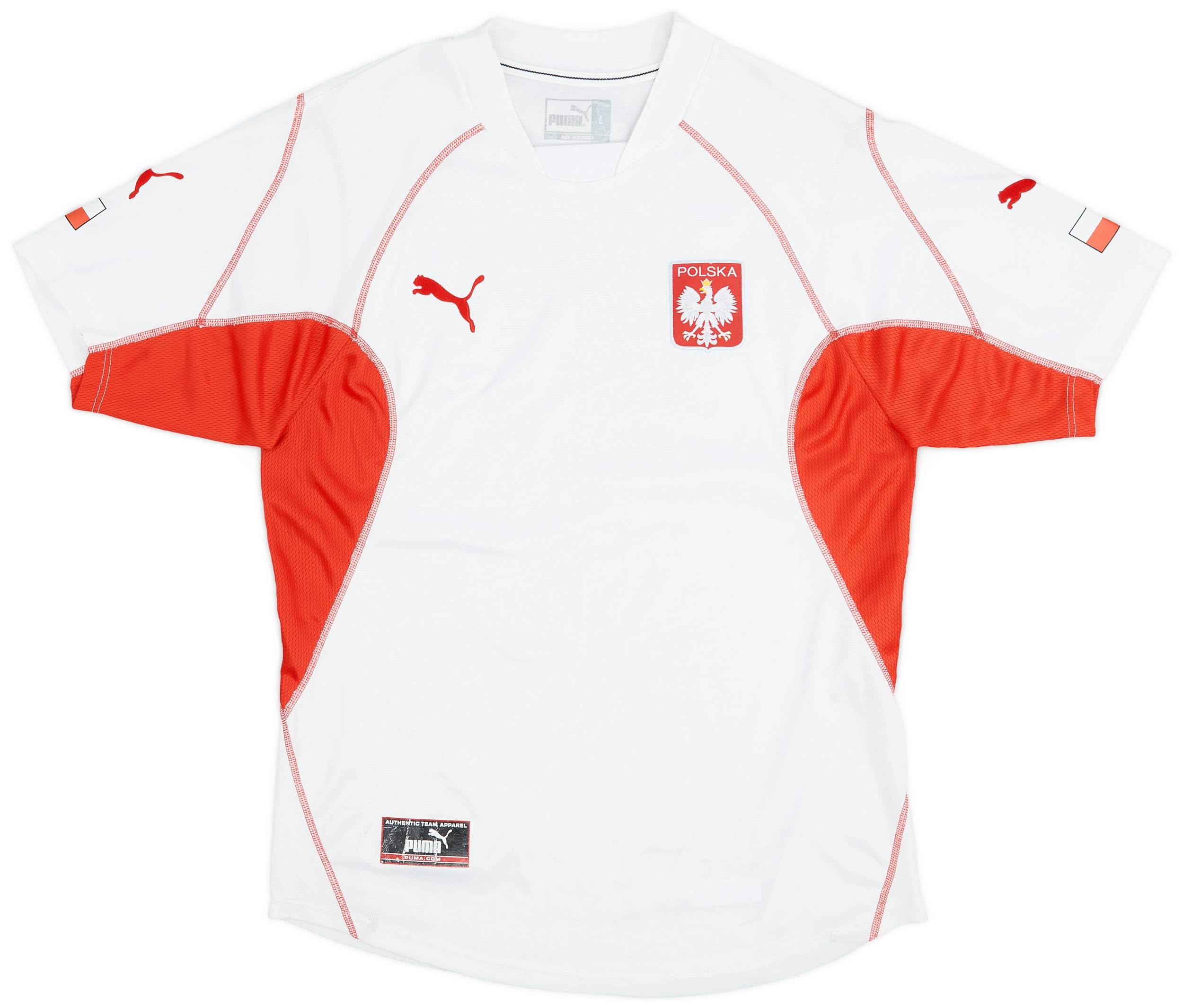2004-06 Poland Home Shirt - 8/10 - (L)