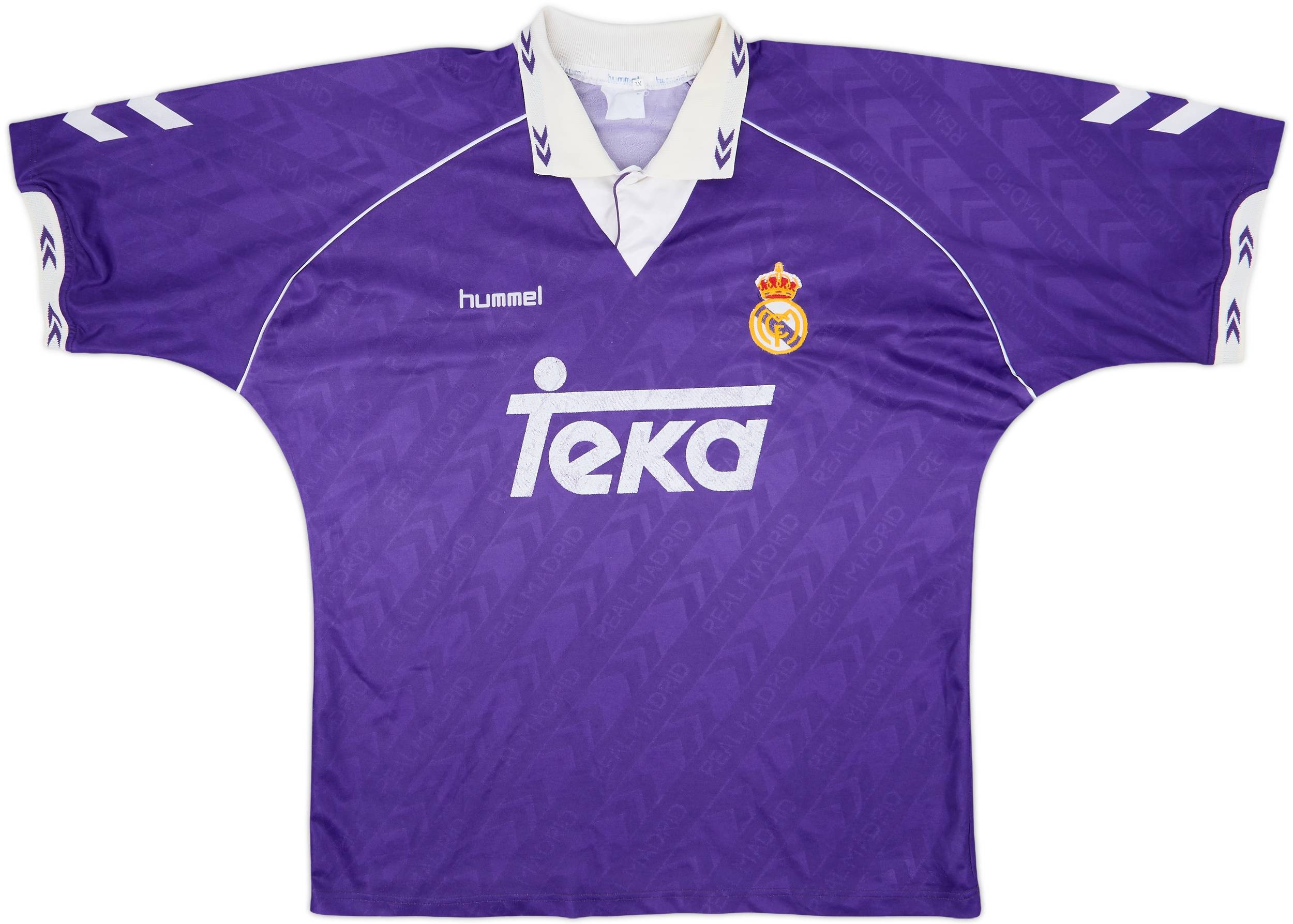 1993-94 Real Madrid Away Shirt - 7/10 - (XL)