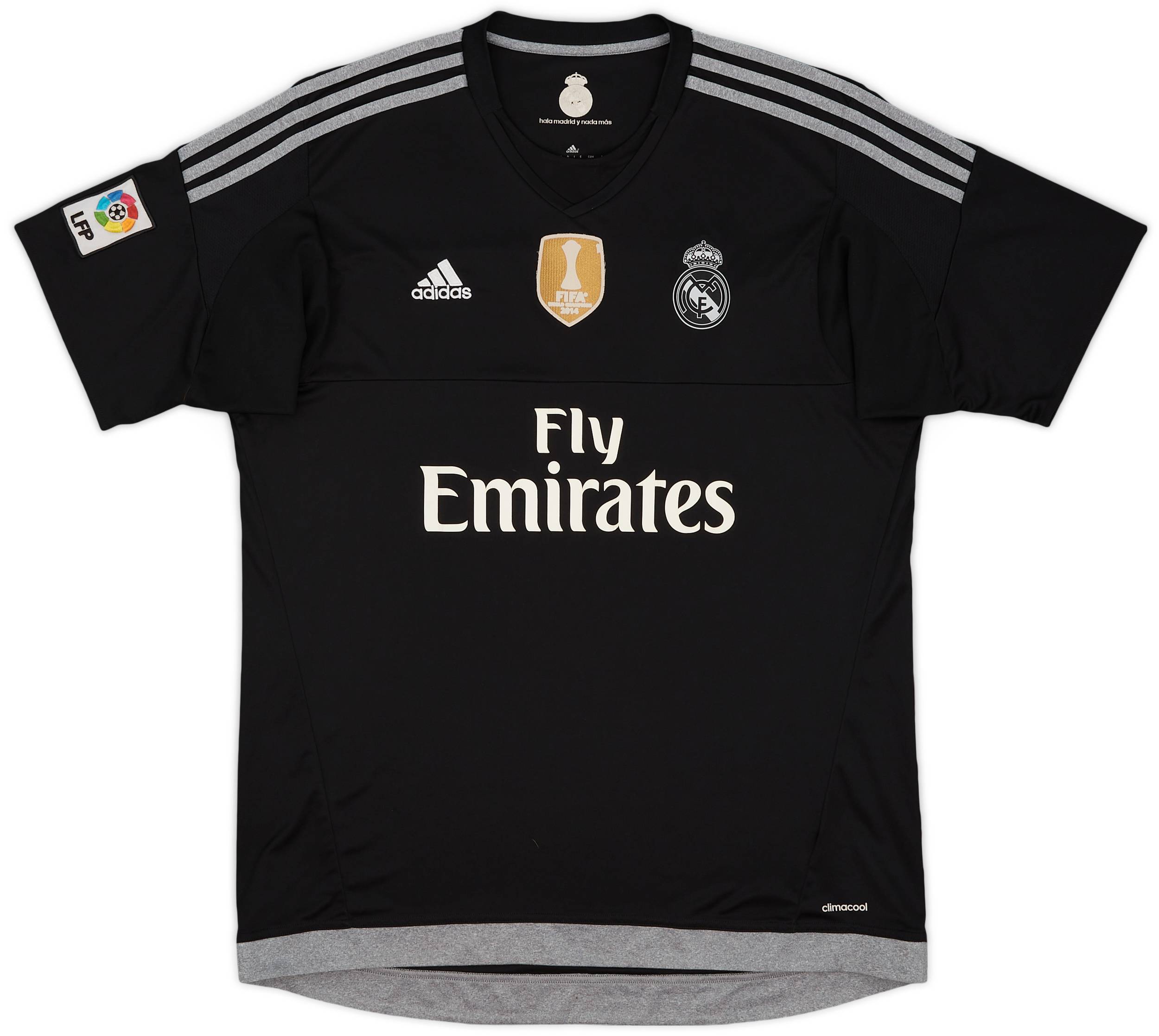 2015-16 Real Madrid GK S/S Shirt - 5/10 - (XL)
