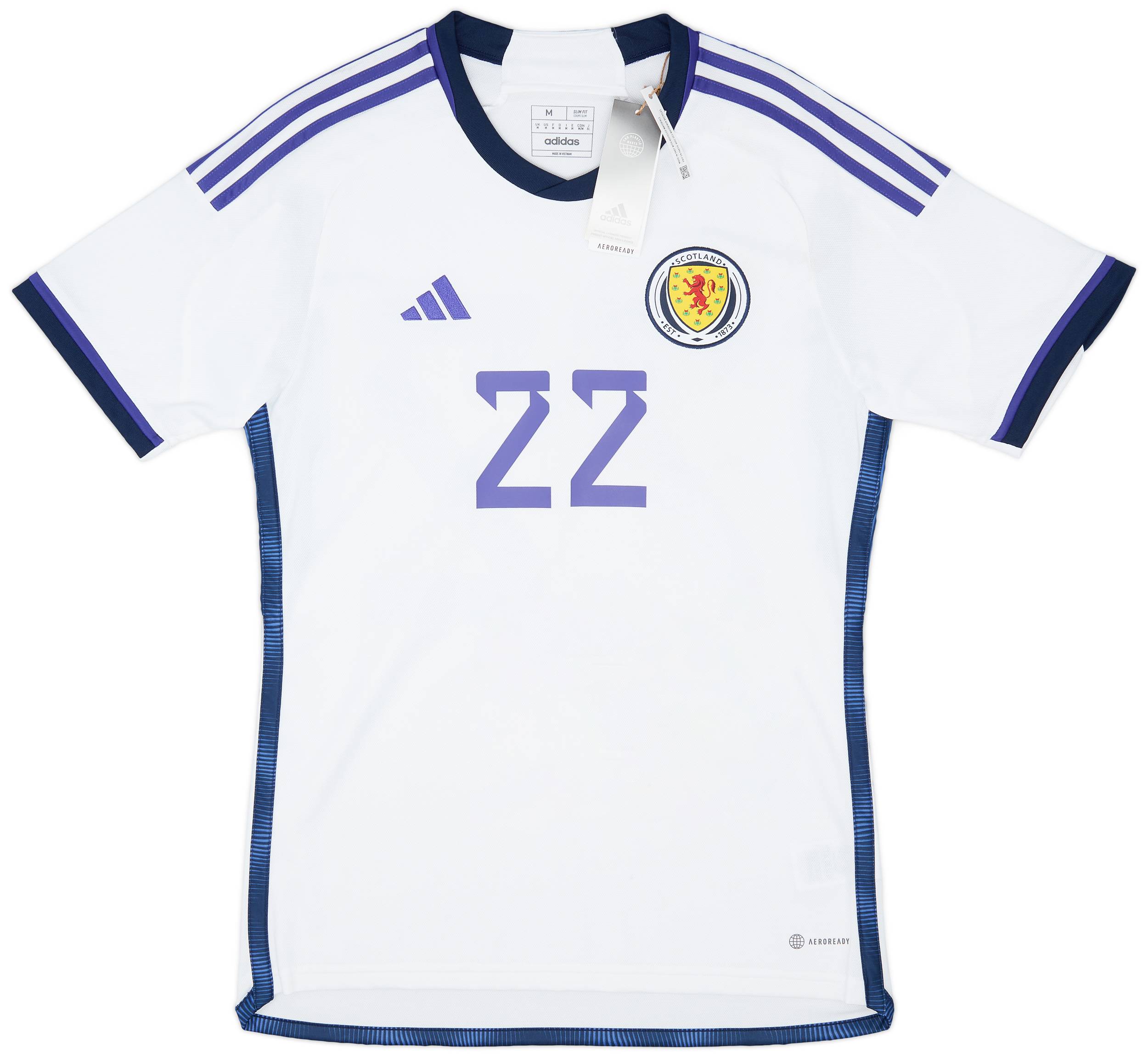 2022-23 Scotland Away Shirt #22 (M)
