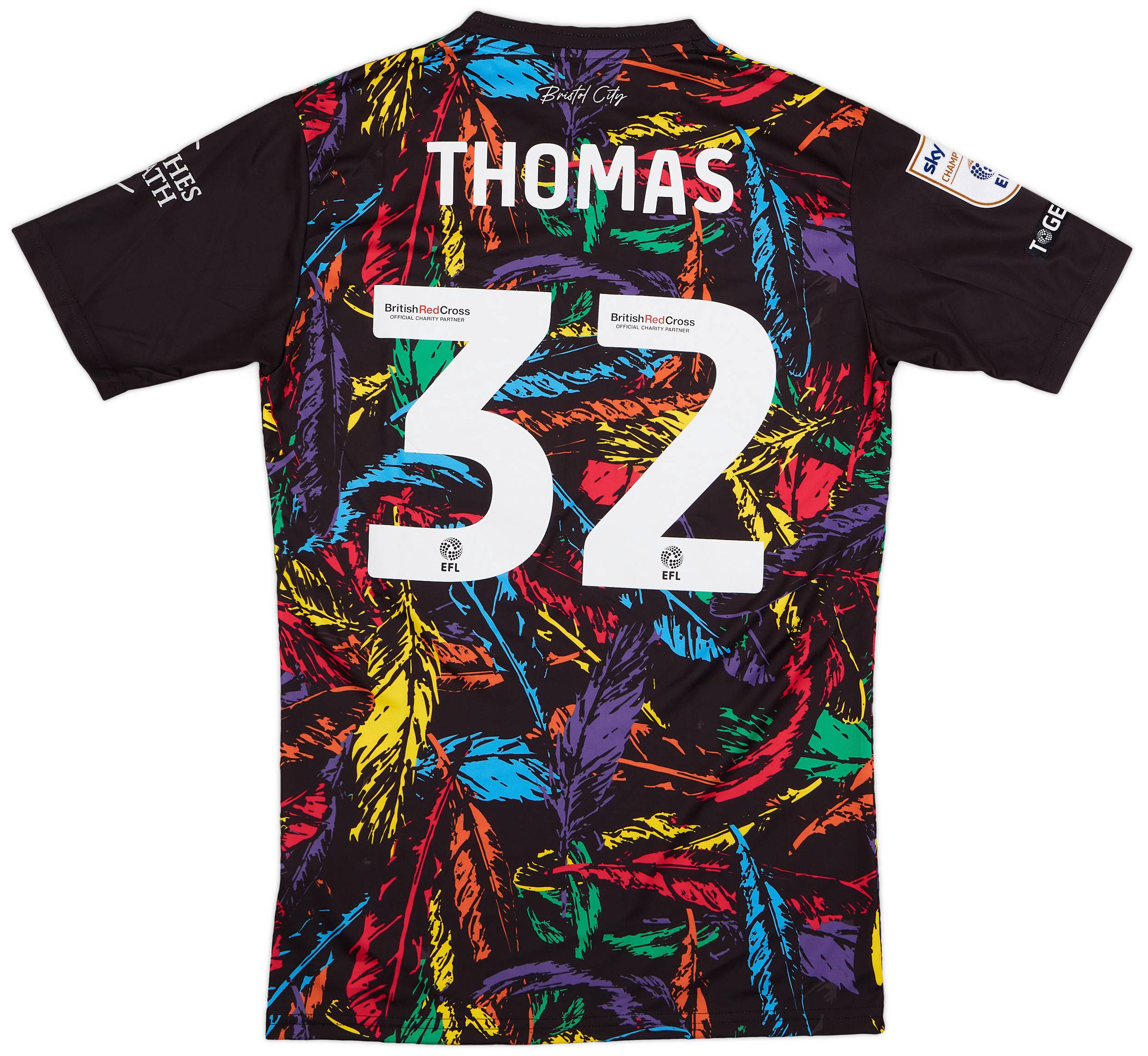 2023-24 Bristol City Match Issue GK Shirt Thomas #32