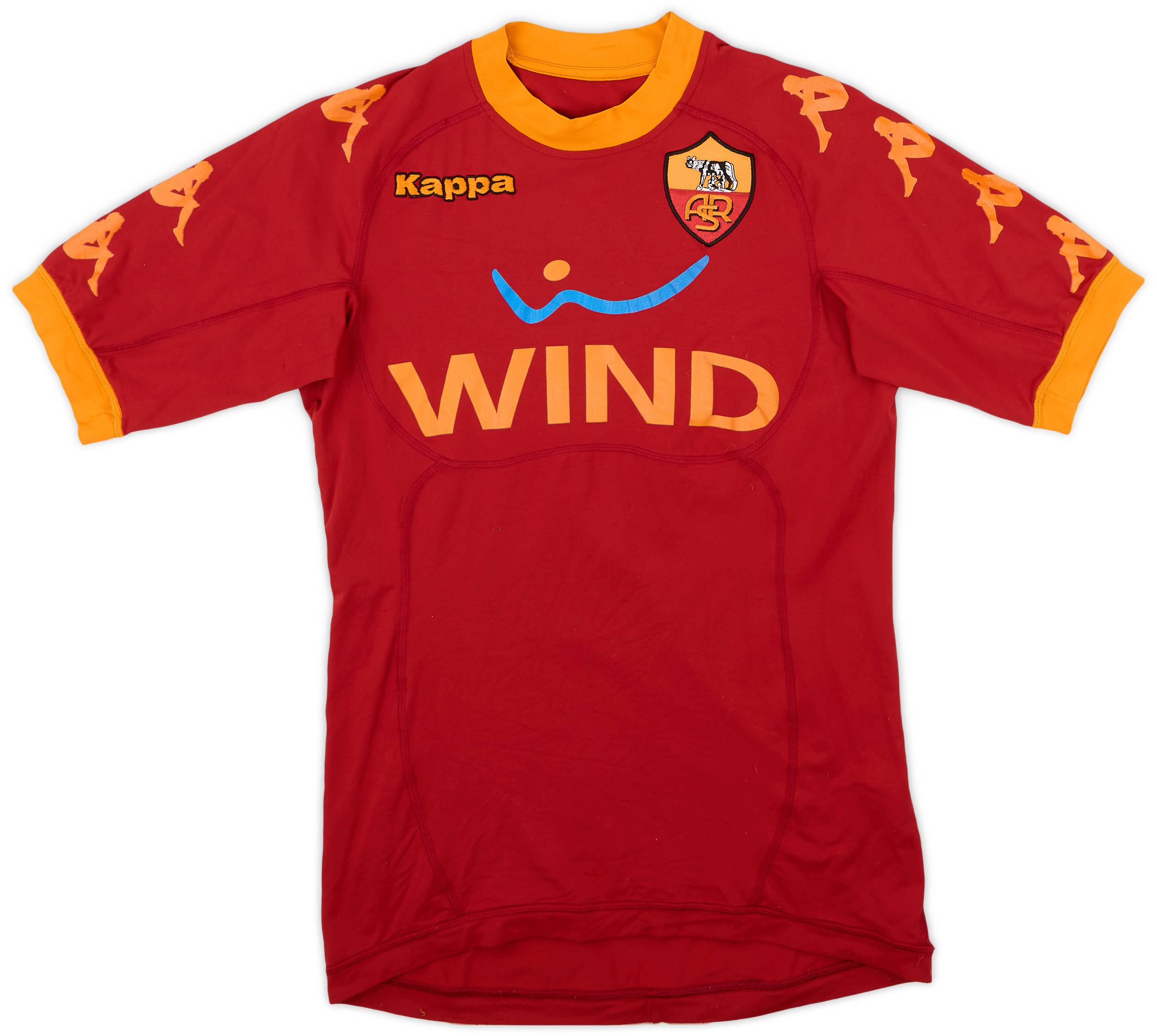 2010-11 Roma Home Shirt - 7/10 - (XS)