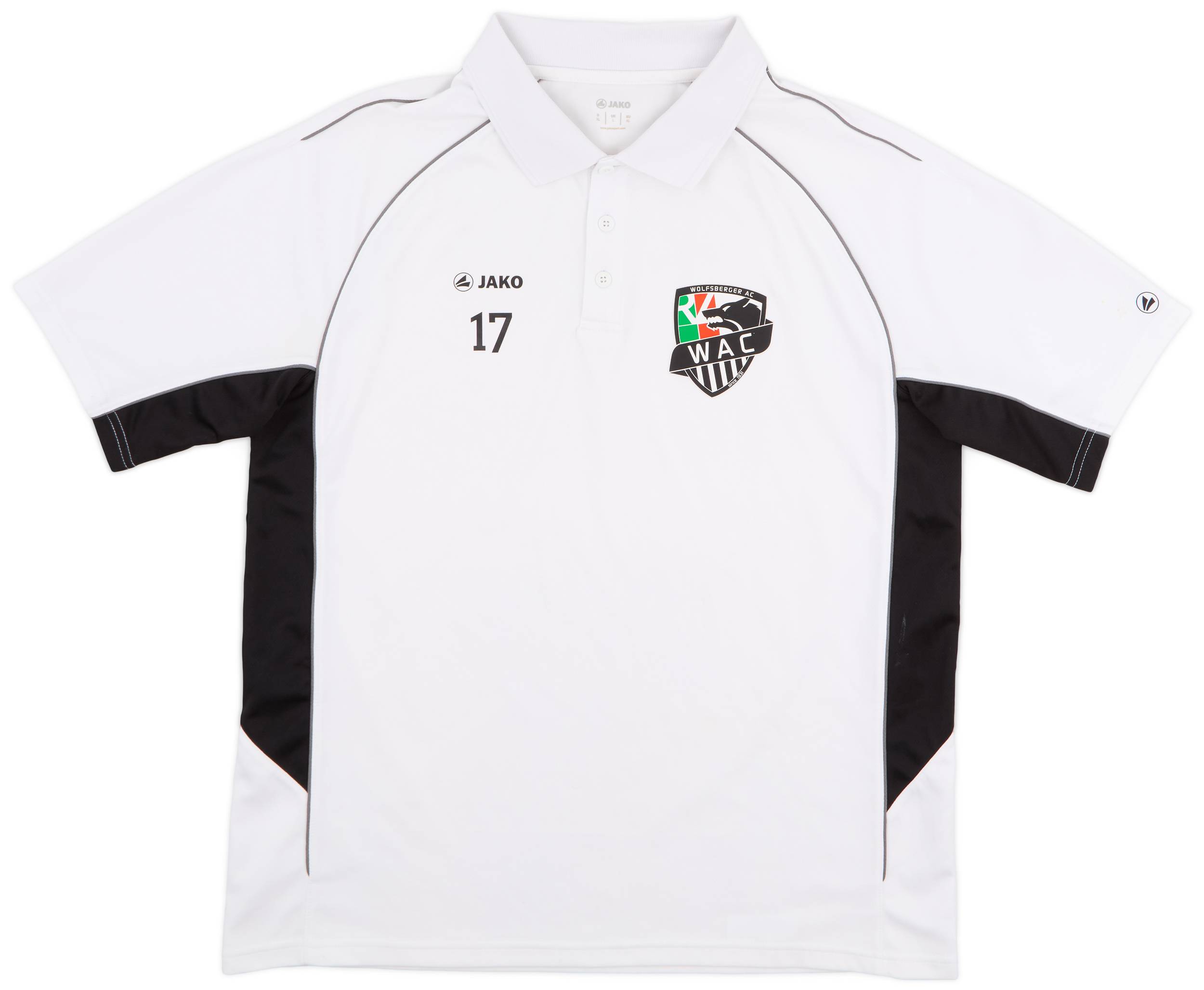 2013-14 Wolfsberger AC Jako Player Issue Polo Shirt #17 - 7/10 - (XL)