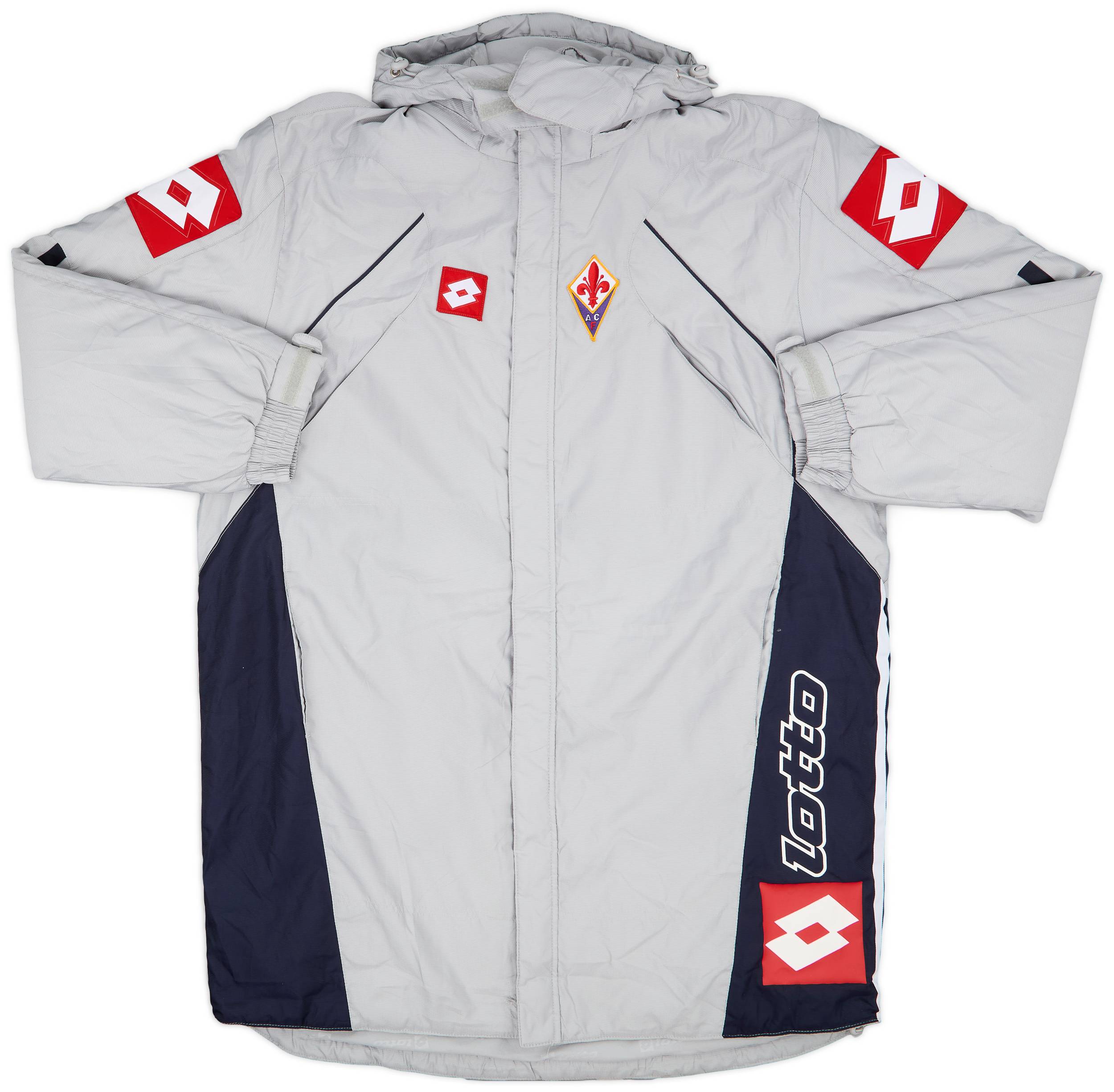 2005-06 Fiorentina Lotto Padded Bench Coat - 10/10 - (L)