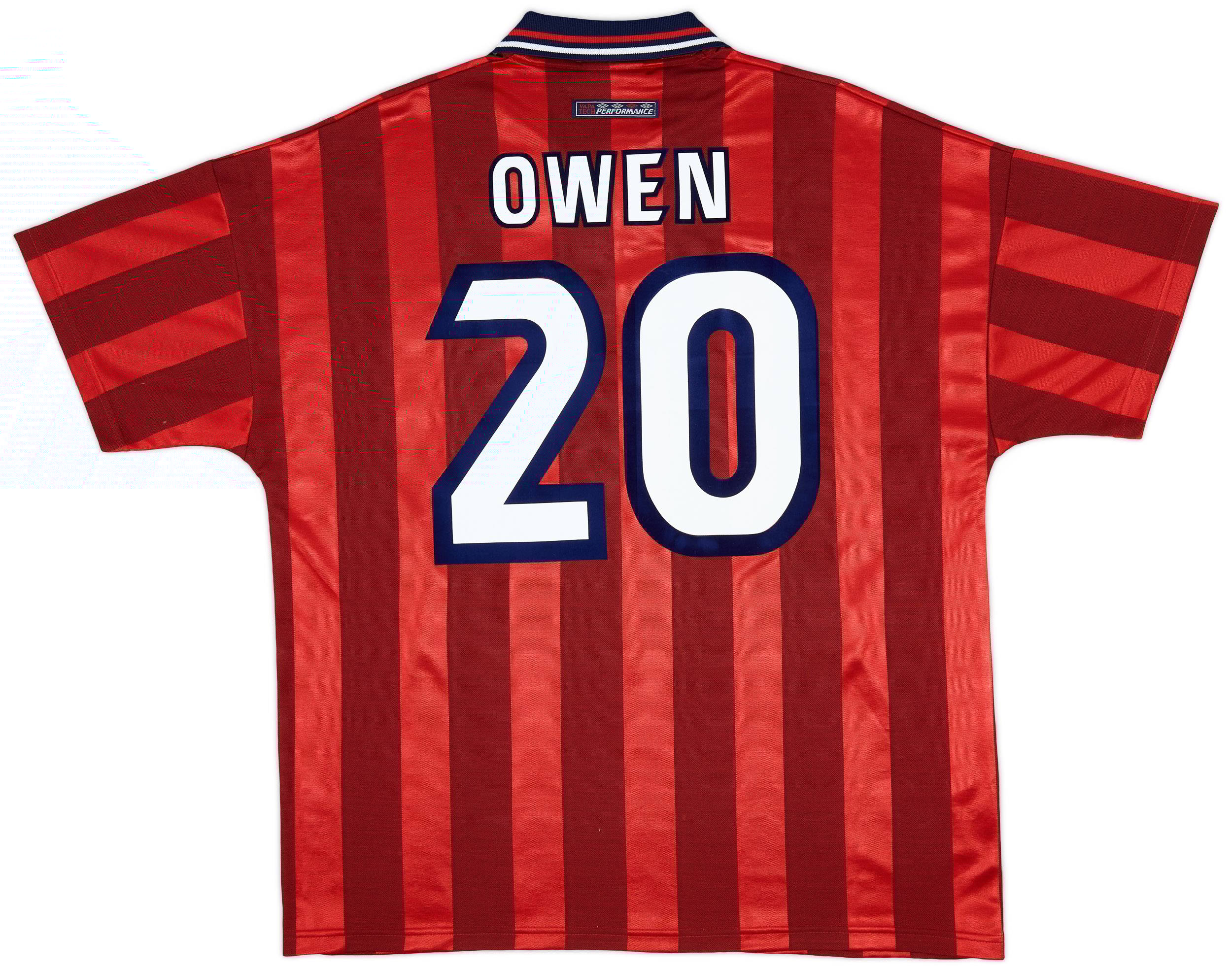 1997-99 England Away Shirt Owen #20 - 9/10 - (XL)