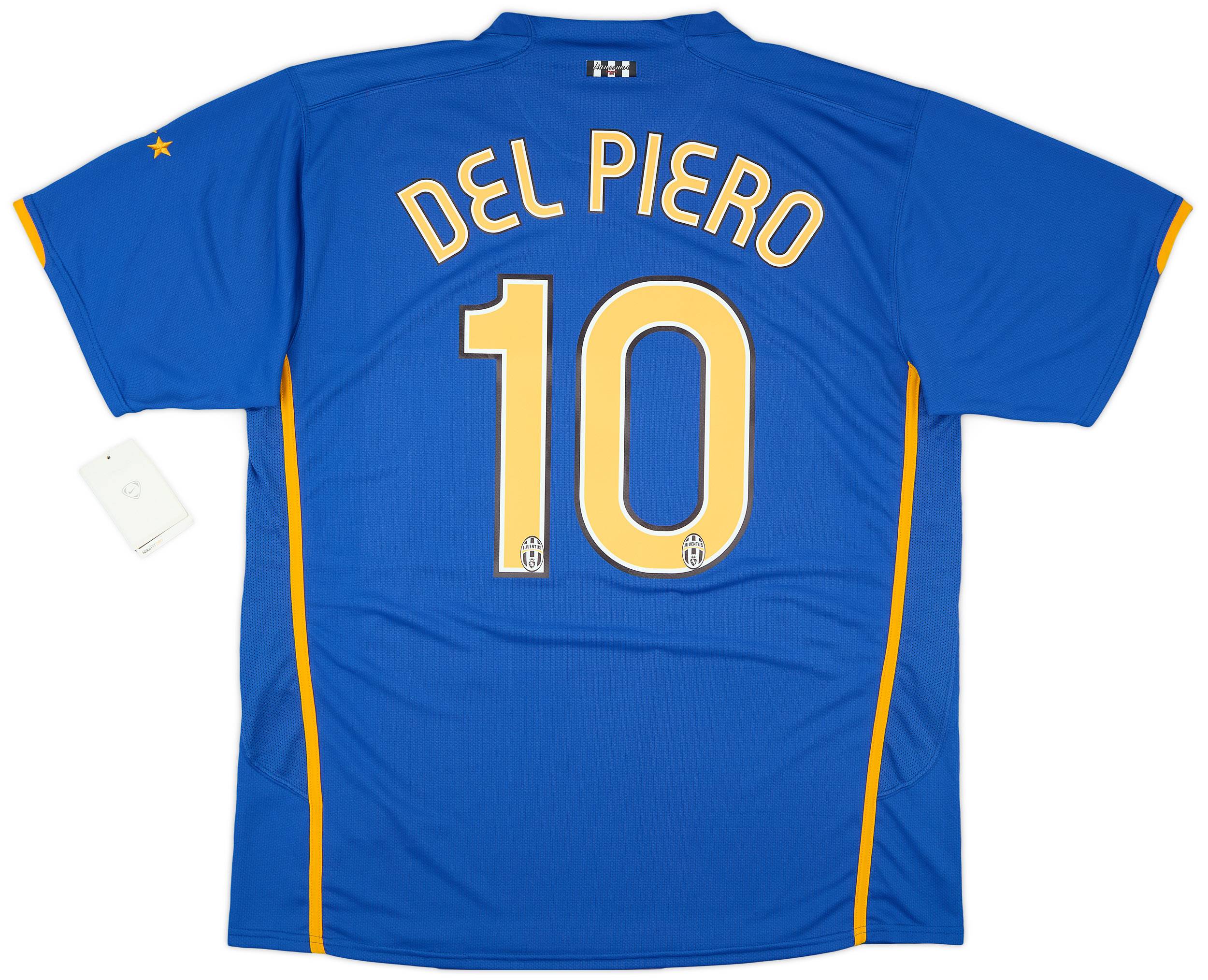 2007-08 Juventus Away Shirt Del Piero #10 (XL)