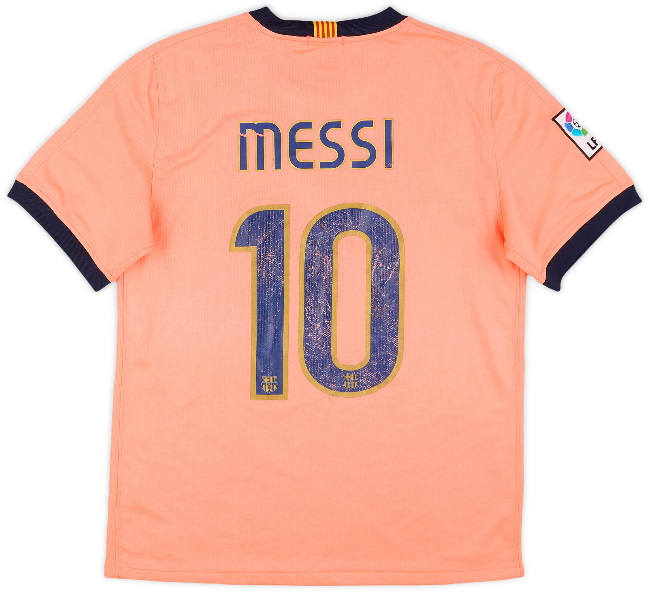 2009-10 Barcelona Away Shirt Messi #10 - 5/10 - (M)