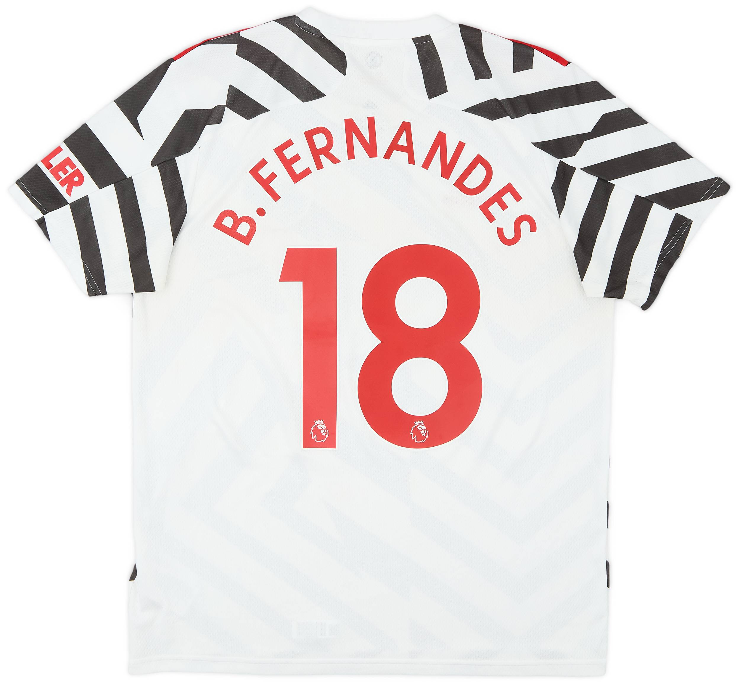 2020-21 Manchester United Third Shirt B.Fernandes #18 - 5/10 - (L)