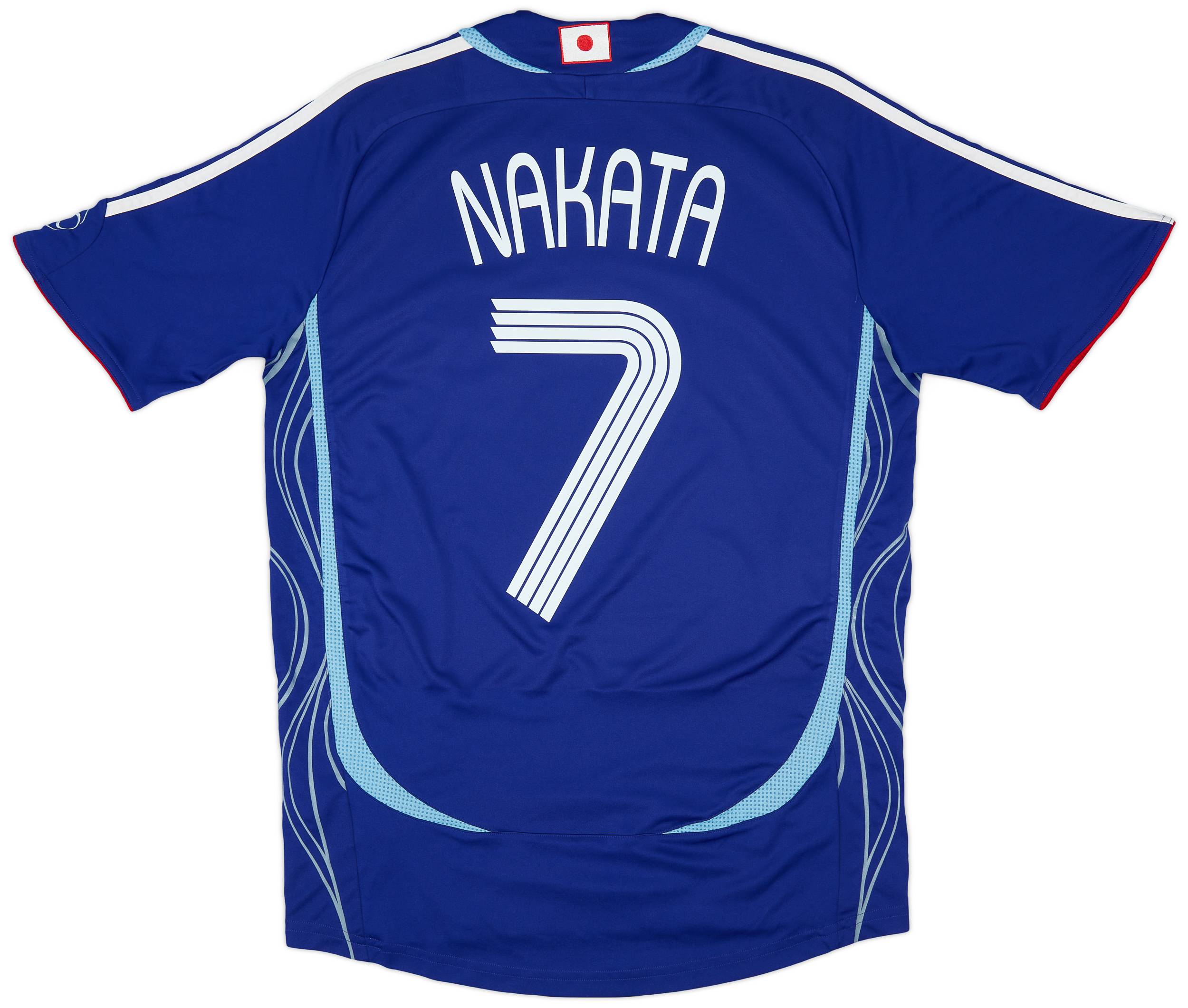 2006-08 Japan Home Shirt Nakata #7 - 9/10 - (S)