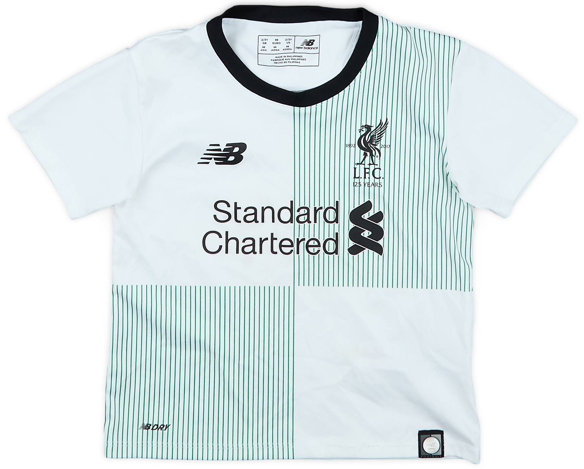 2017-18 Liverpool Away Shirt - 9/10 - (2-3 Years)