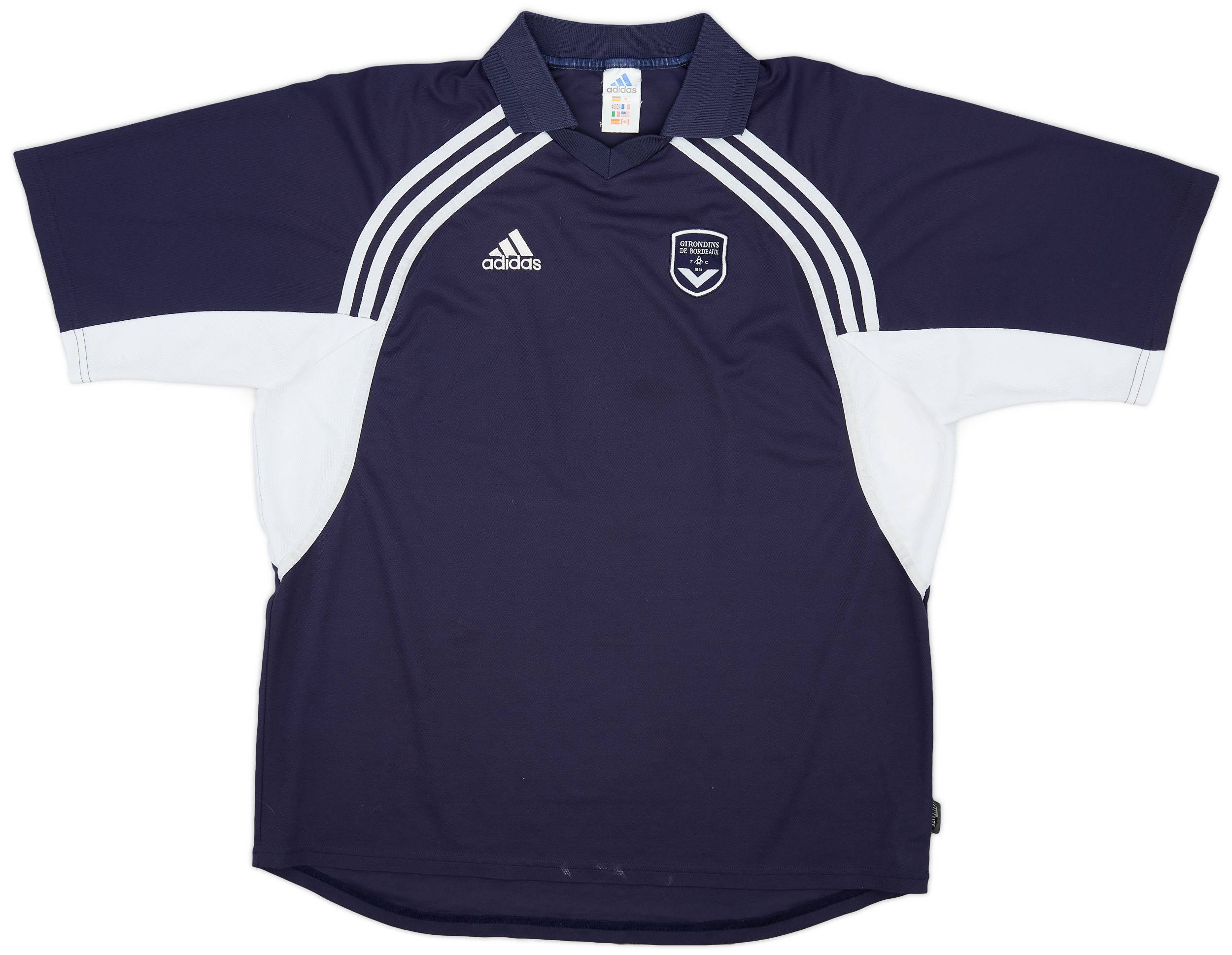 2001-02 Bordeaux adidas Training Shirt - 6/10 - (XL)