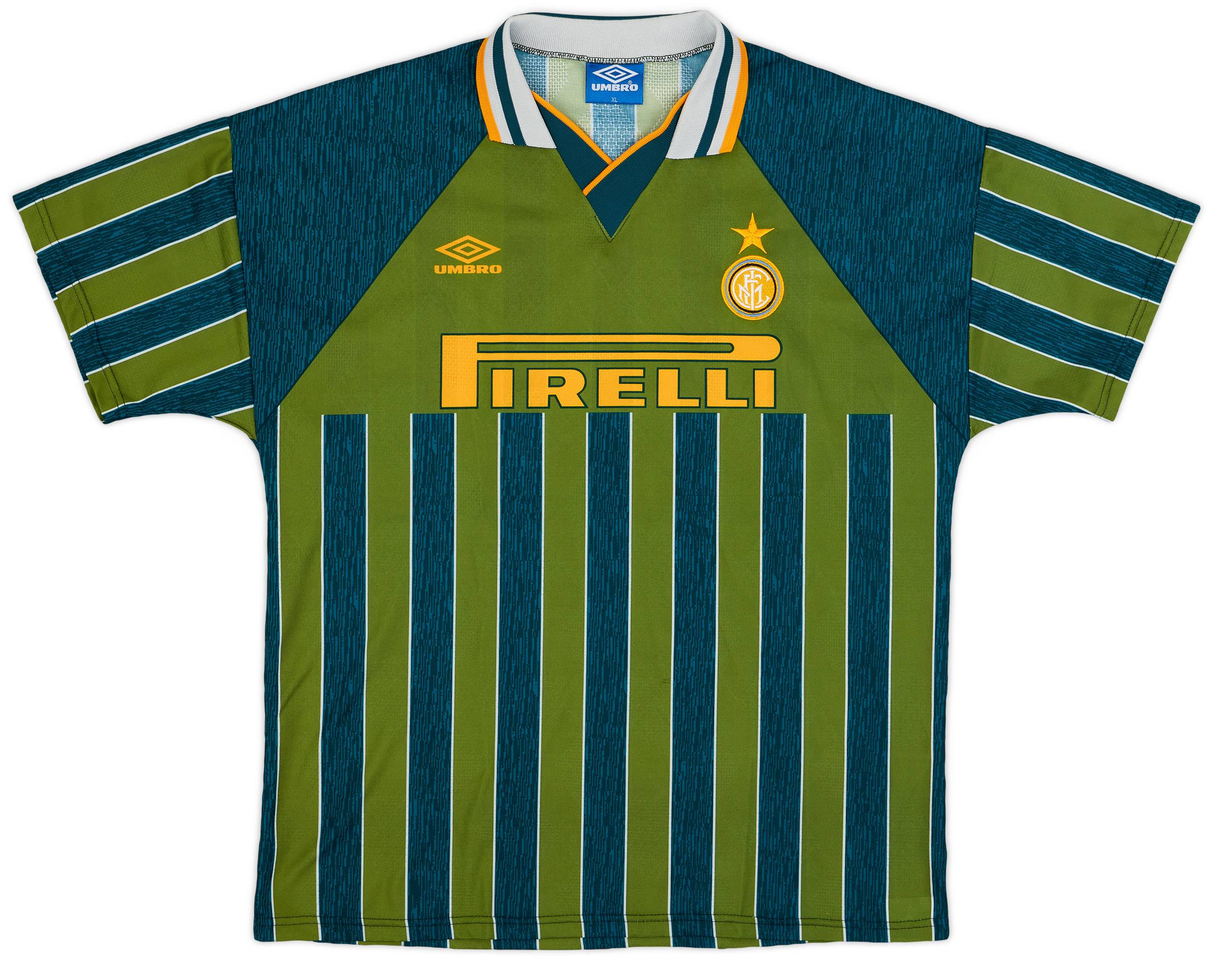 1995-96 Inter Milan Away Shirt - 9/10 - (XL)