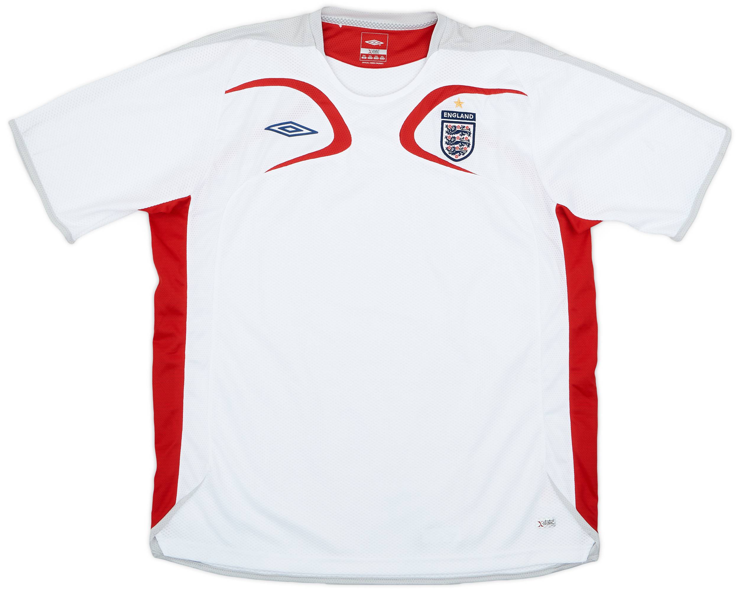 2005-06 England Umbro Training Shirt - 7/10 - (XXL)