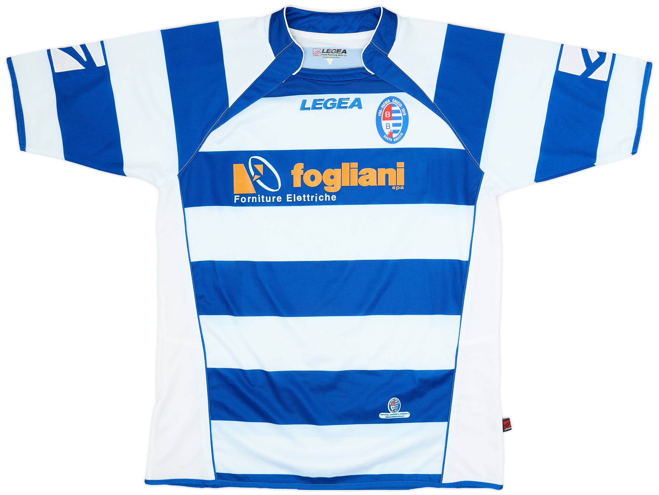 2008-09 Aurora Pro Patria Home Shirt - 9/10 - (L)