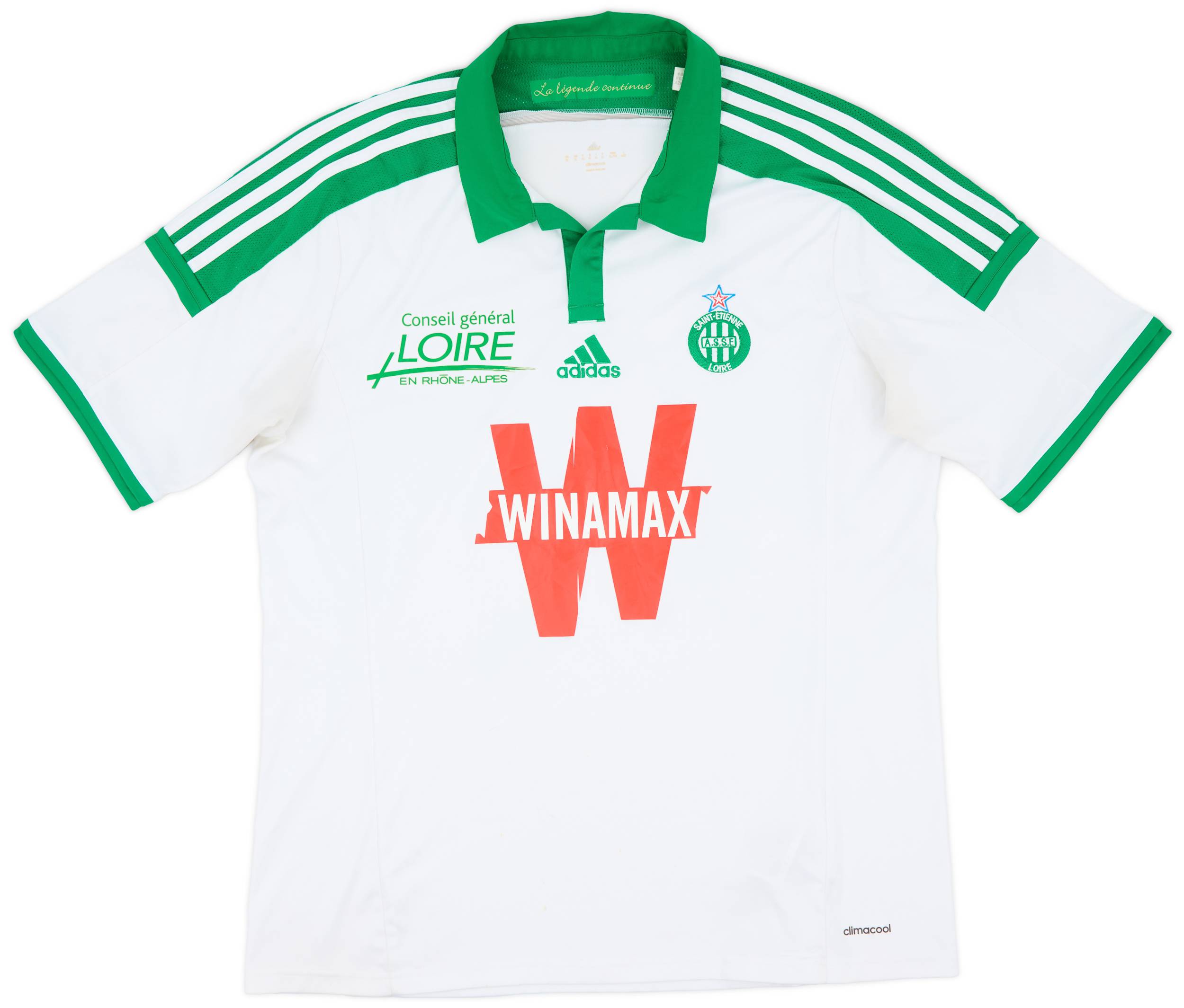 2014-15 Saint Etienne Away Shirt - 6/10 - (XL)