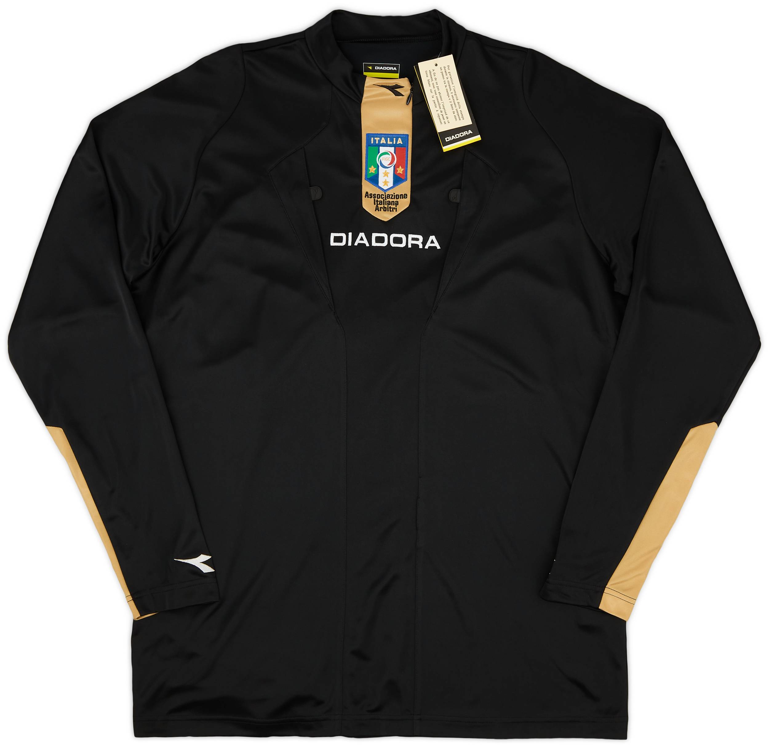 2007-08 Italy Diadora Referee L/S Shirt - (XL)