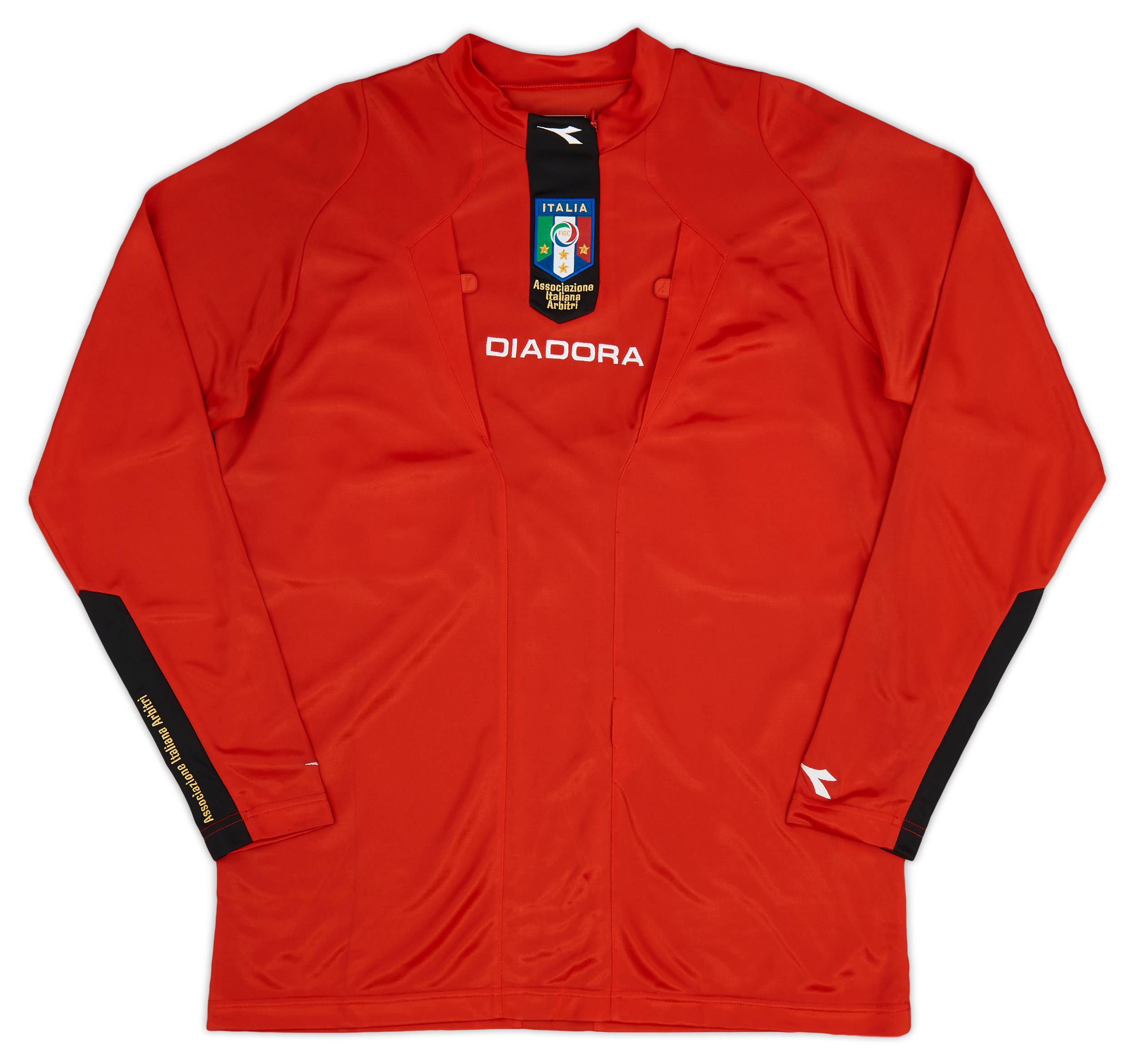 2007-08 Italy Diadora Referee L/S Shirt (XL)