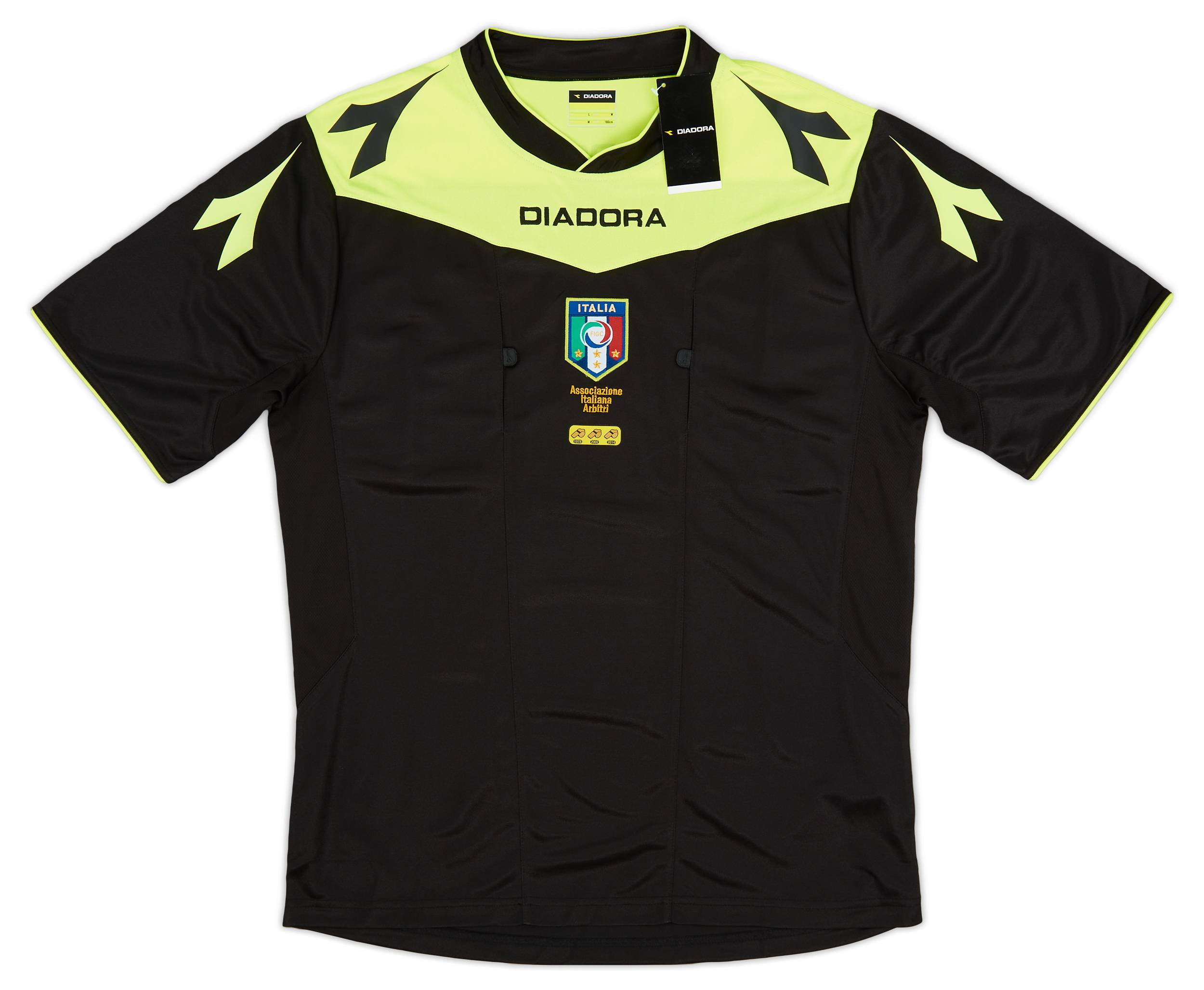 2015-16 Italy Diadora Referee Shirt
