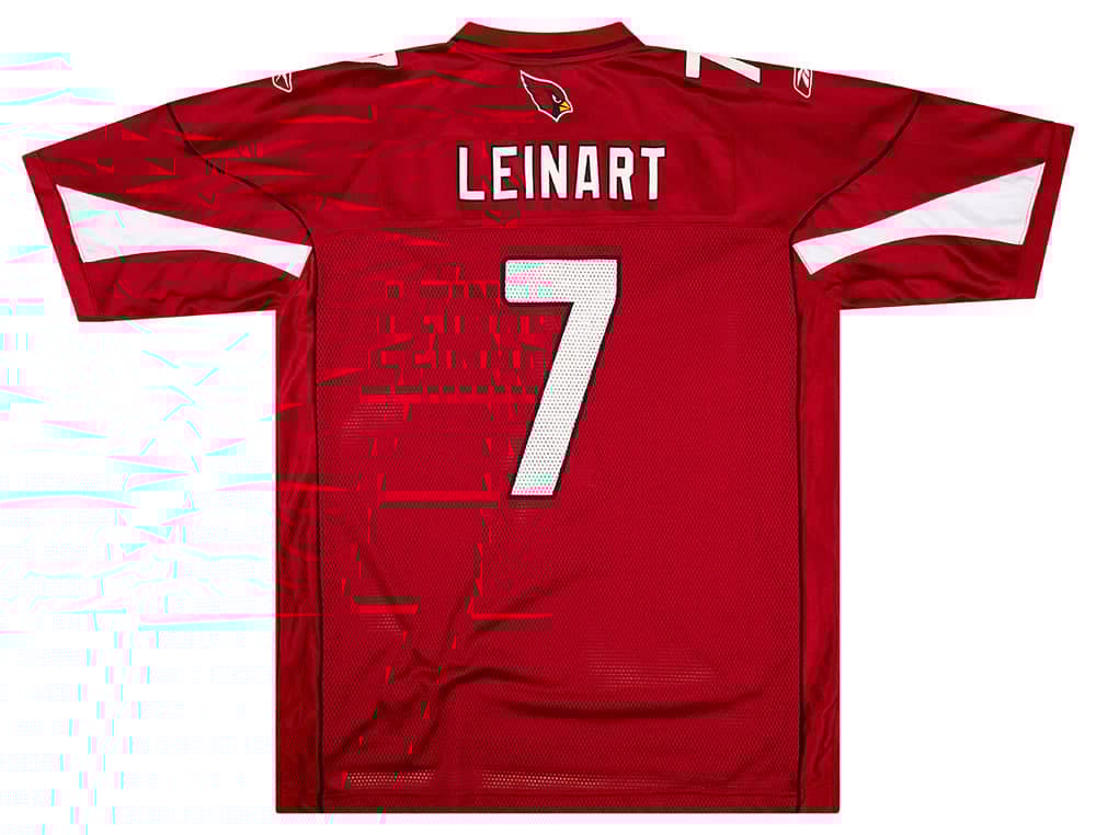 2006 Arizona Cardinals Leinart #7 Reebok On Field Jersey (Home) XL