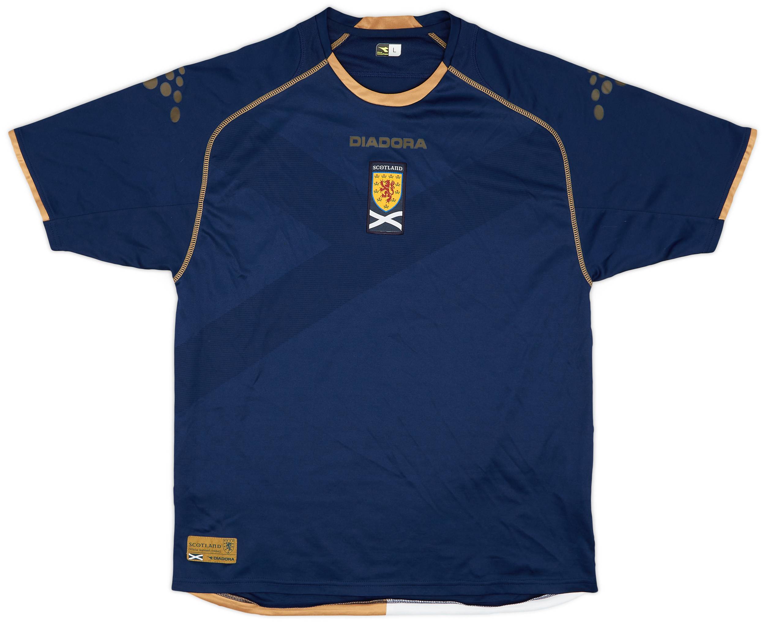 2007-08 Scotland Home Shirt - 7/10 - (L)