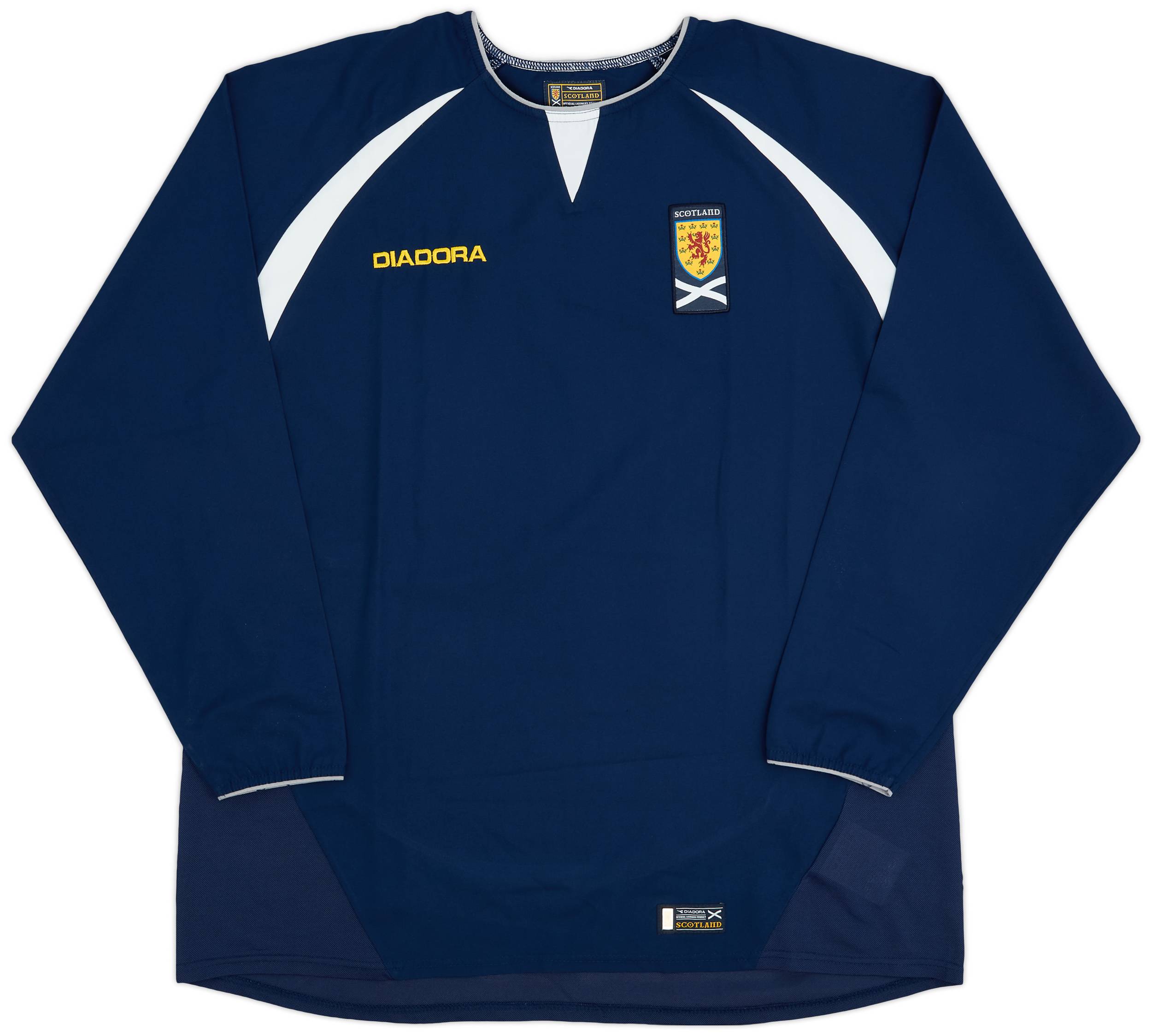 2003-05 Scotland Home L/S Shirt - 9/10 - (XL)