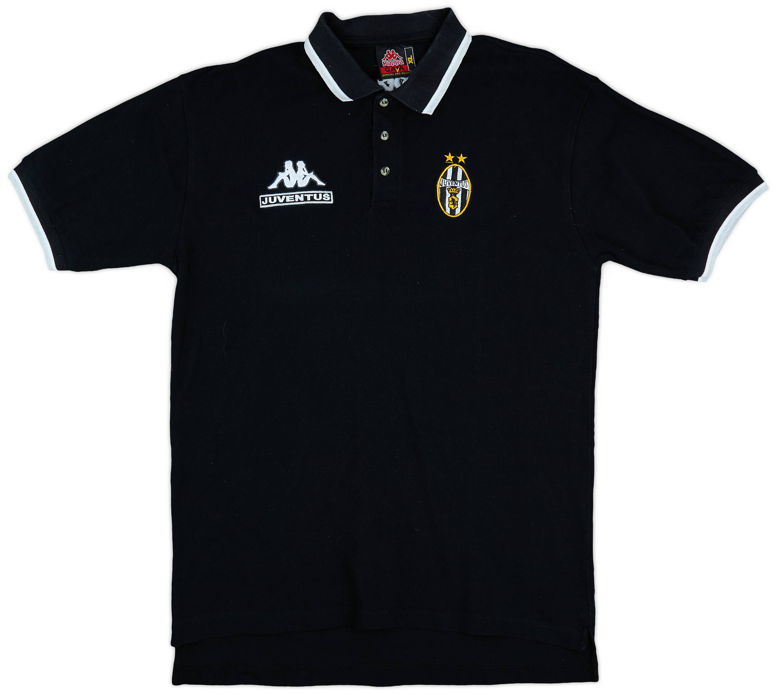 1998-99 Juventus Kappa Polo Shirt - 9/10 - (XL)