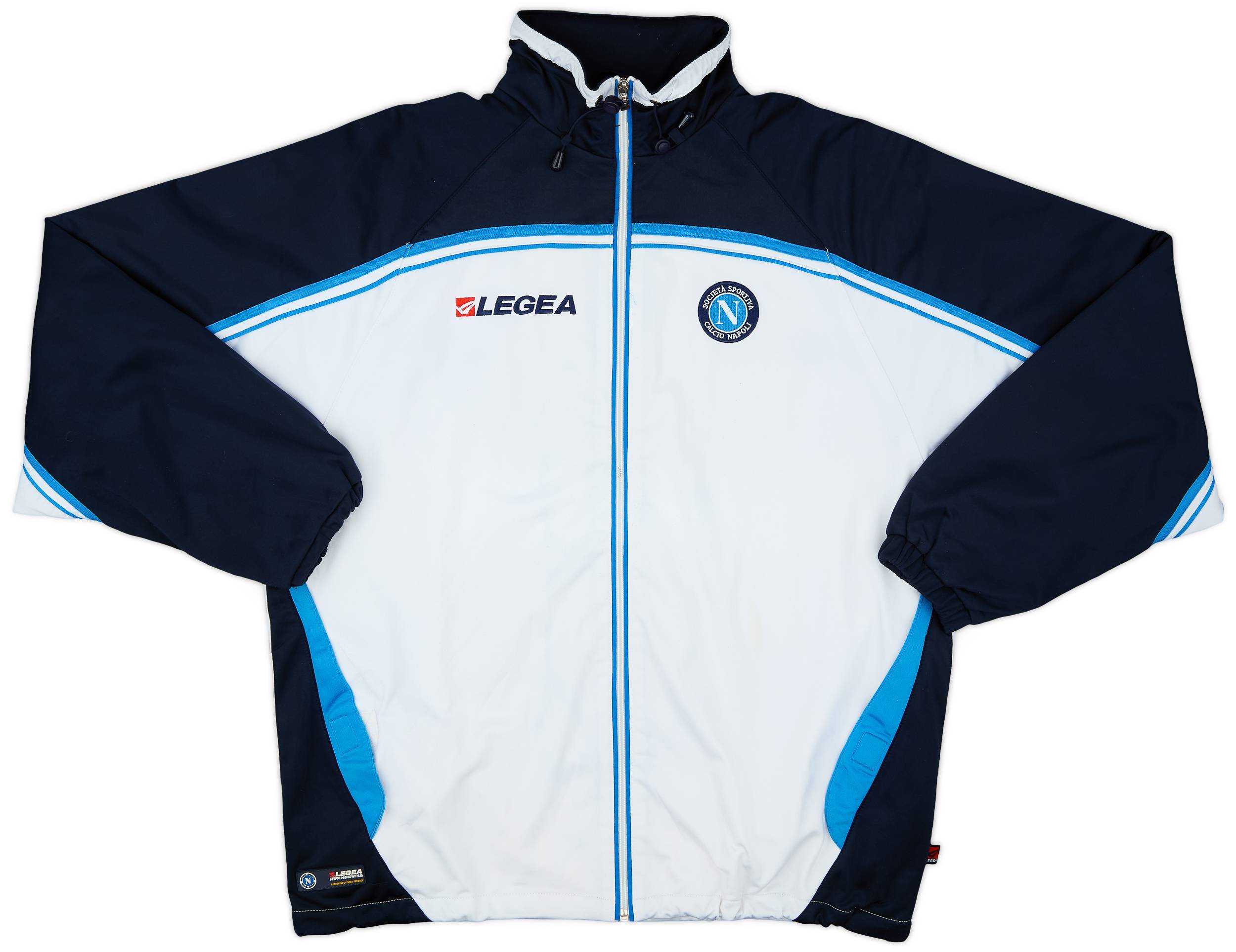 2003-04 Napoli Legea Track Jacket - 7/10 - (XL)